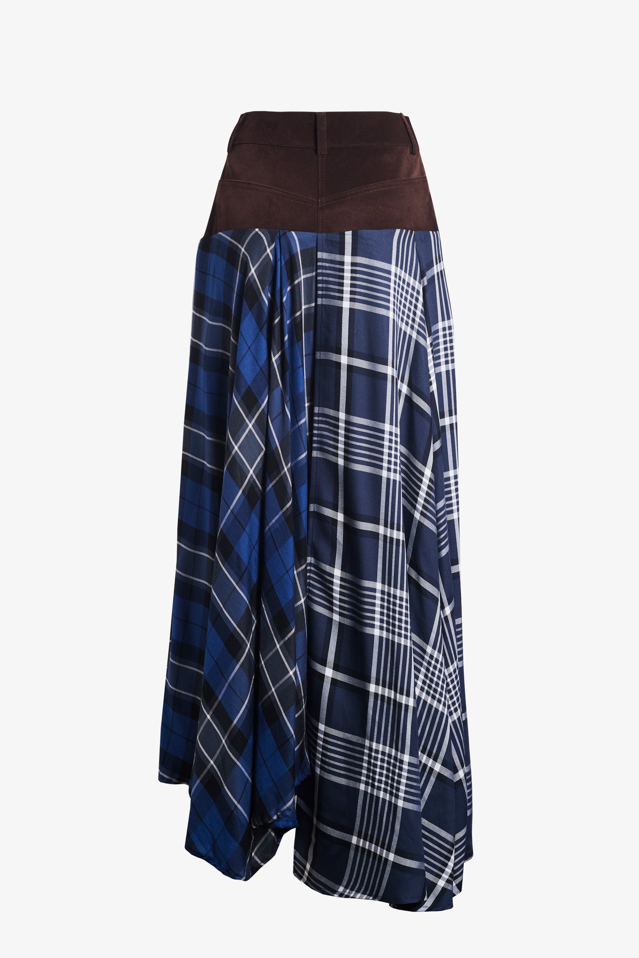 Falda glasgow azul
