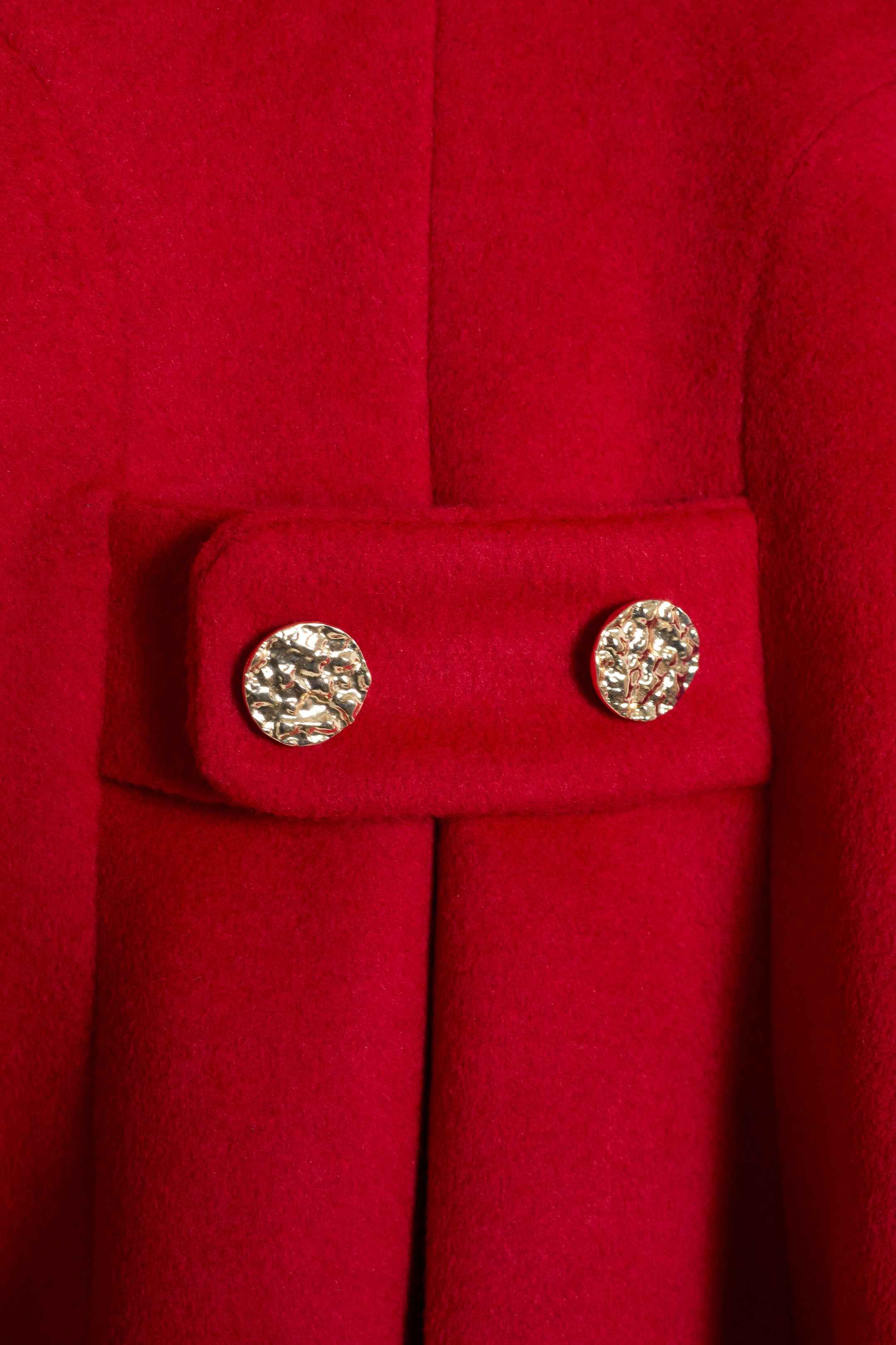 Abrigo Leonor kids rojo