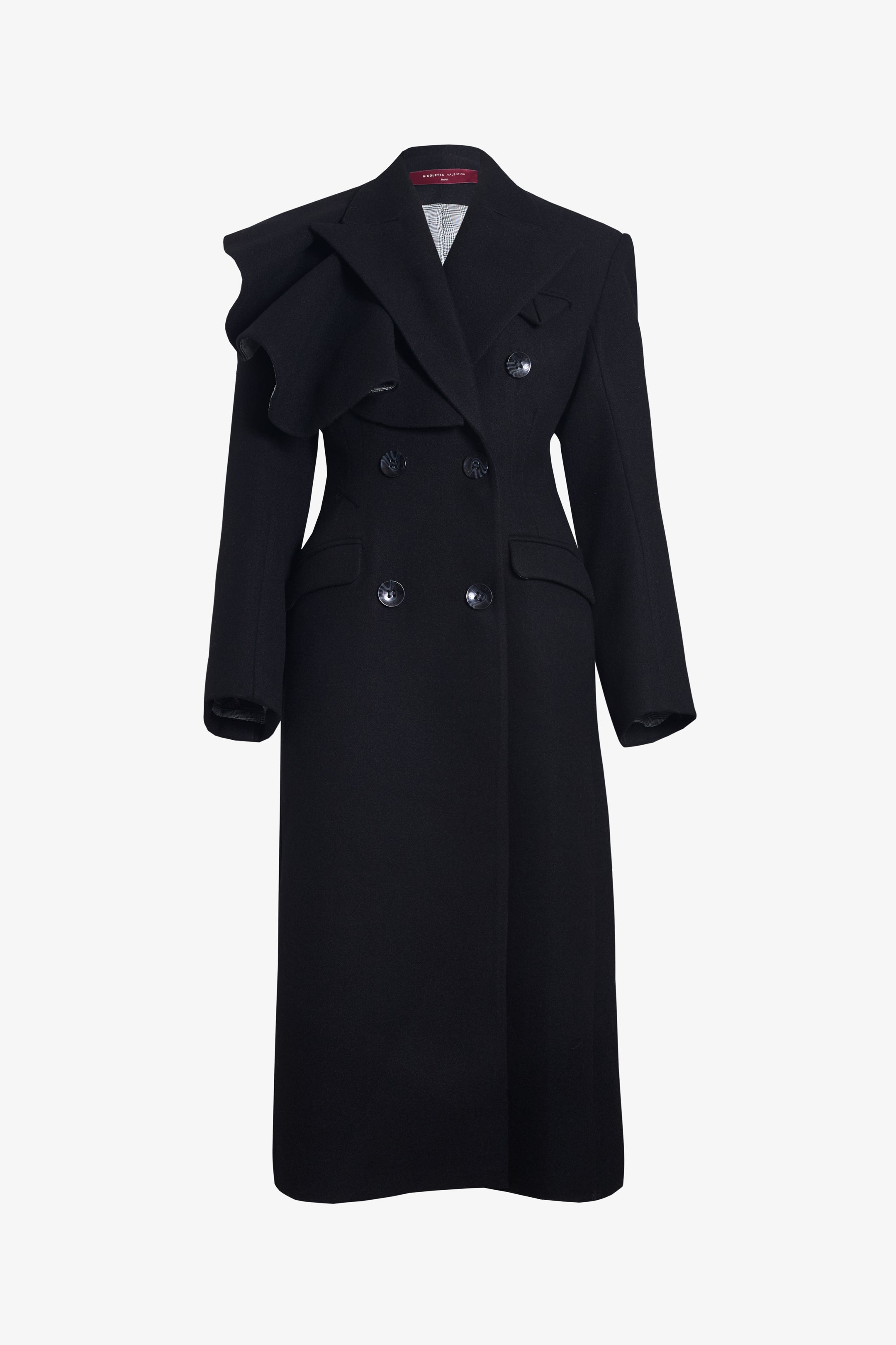 Abrigo Marie Claudi concept Negro