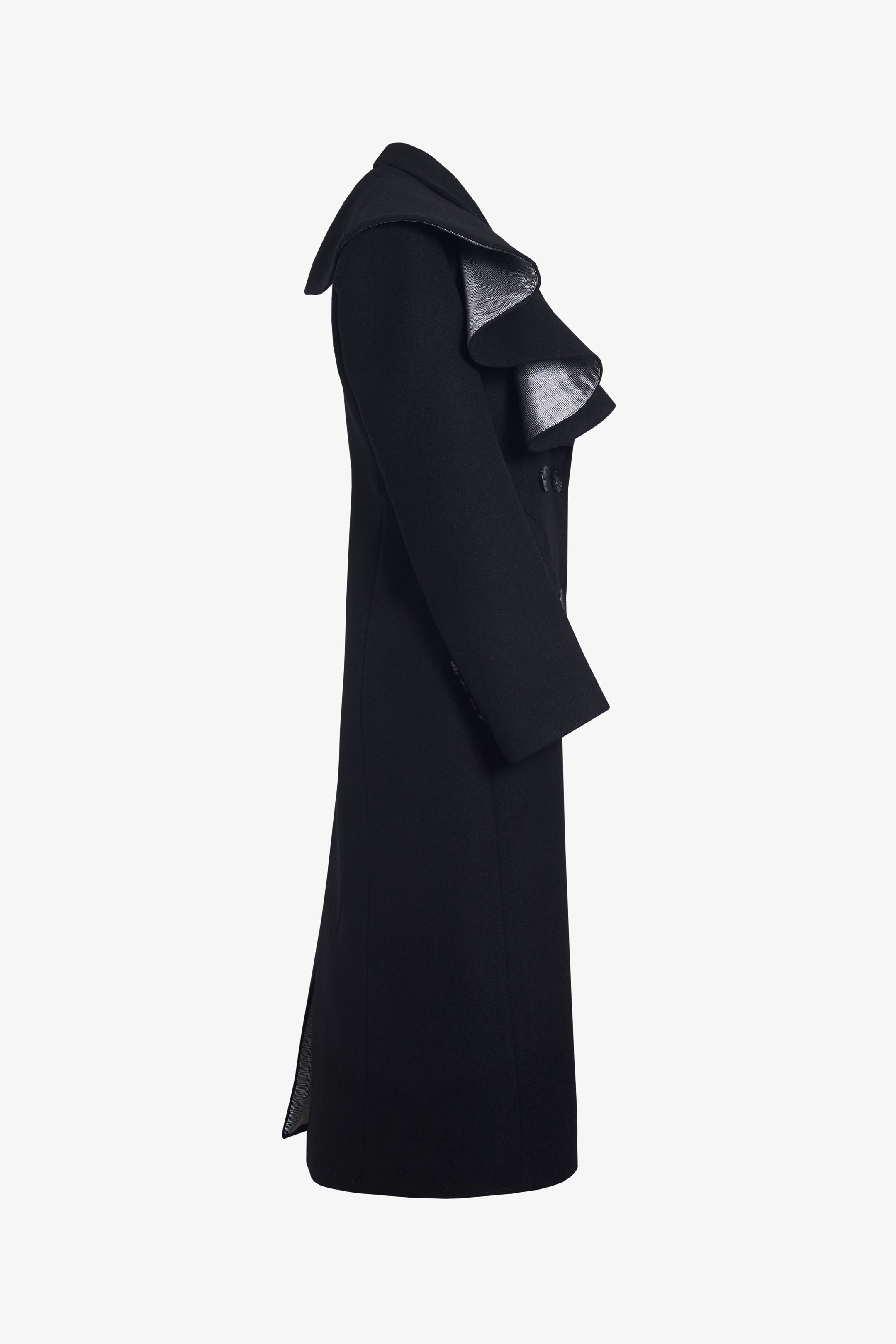 Abrigo Marie Claudi concept Negro