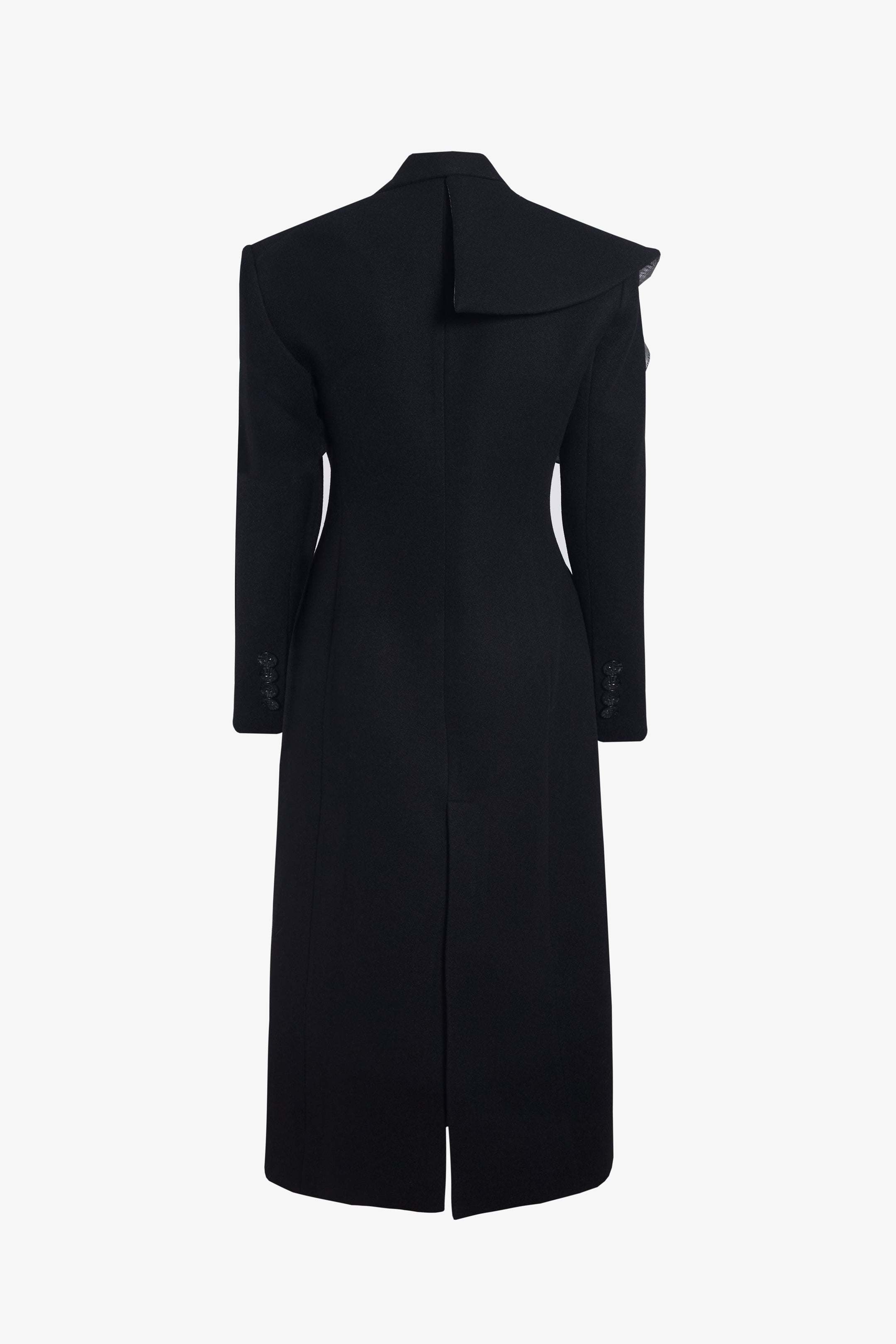 Abrigo Marie Claudi concept Negro