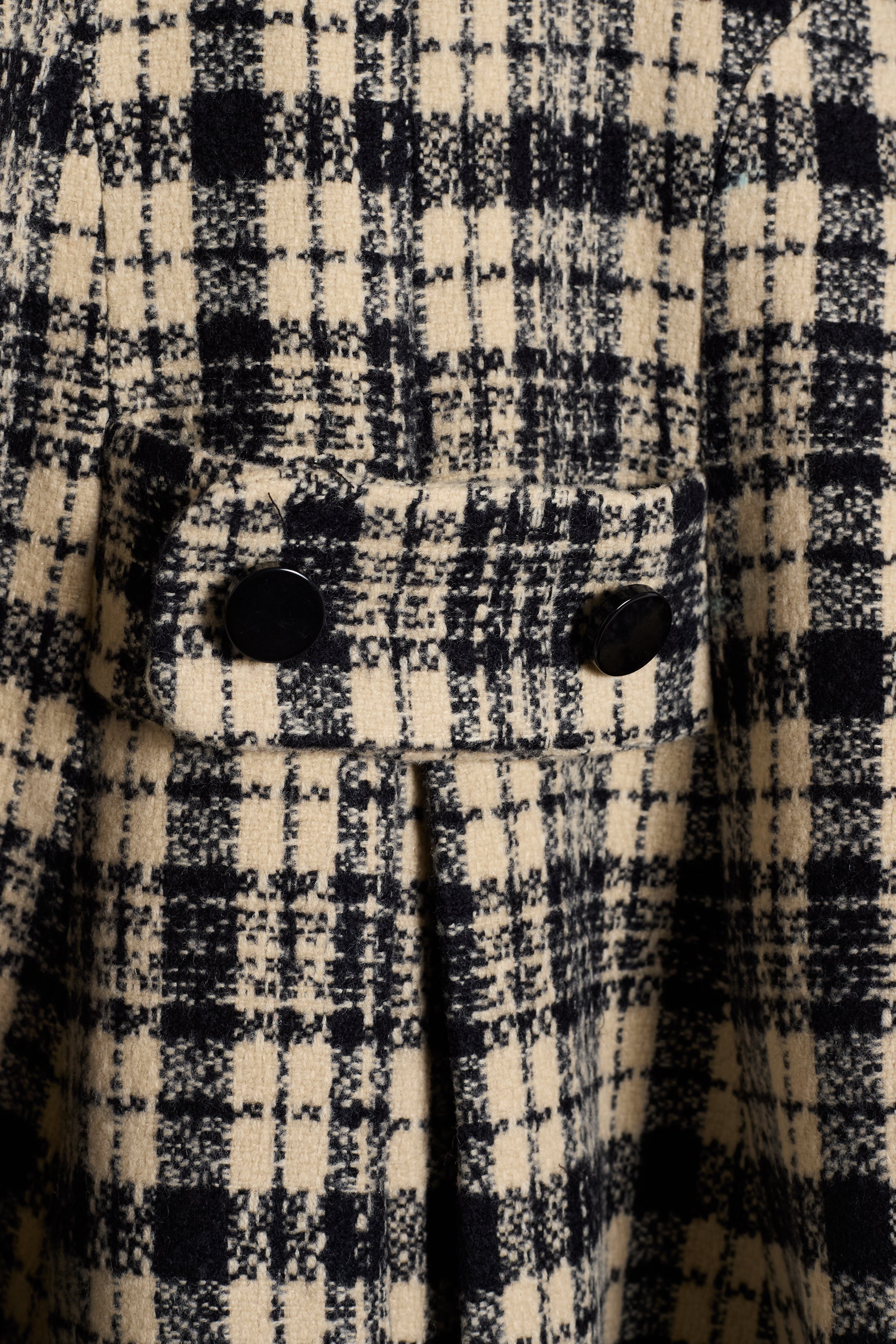 Abrigo Leonor kids tartan