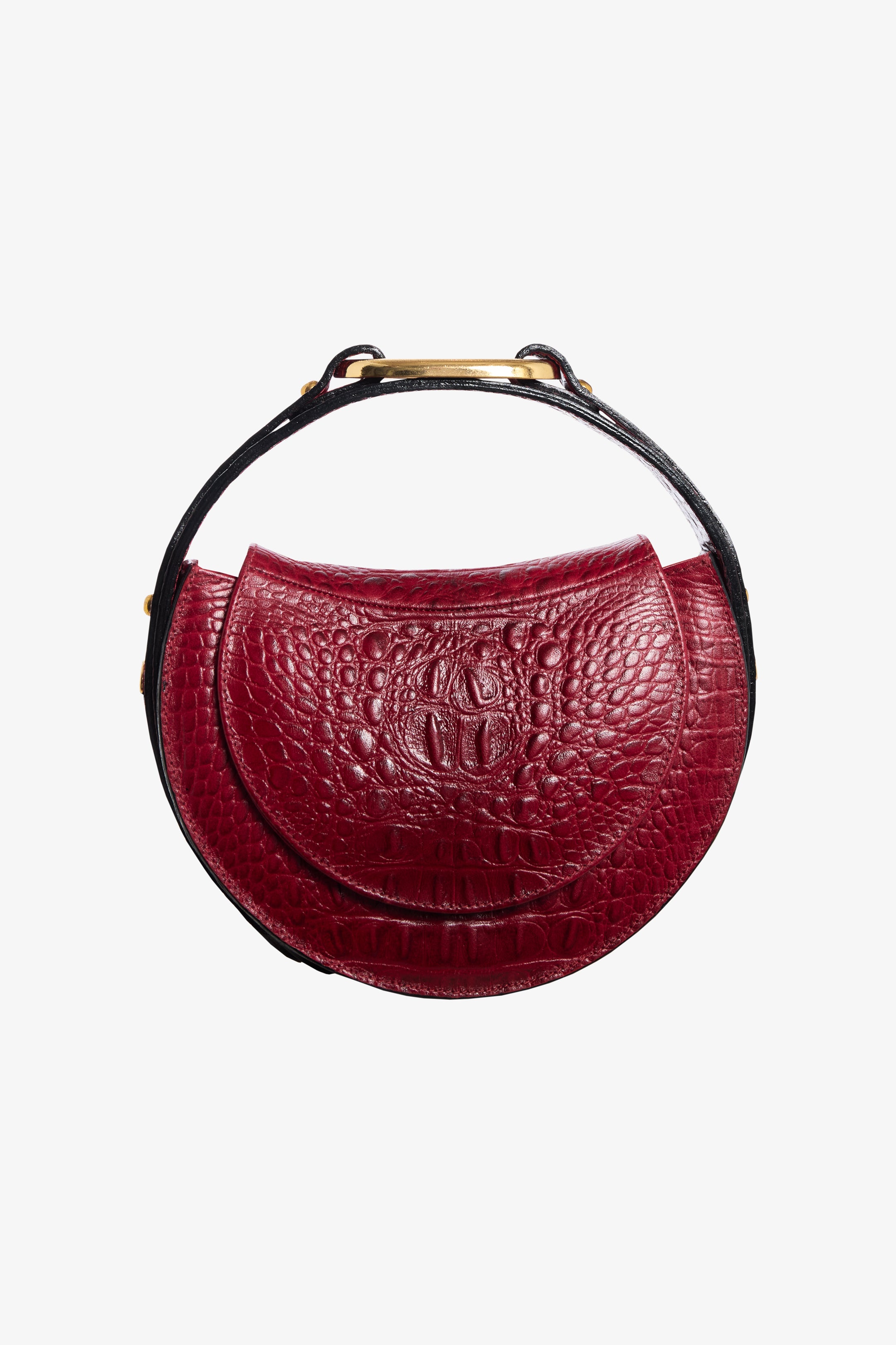 My "O" Cherry croco S