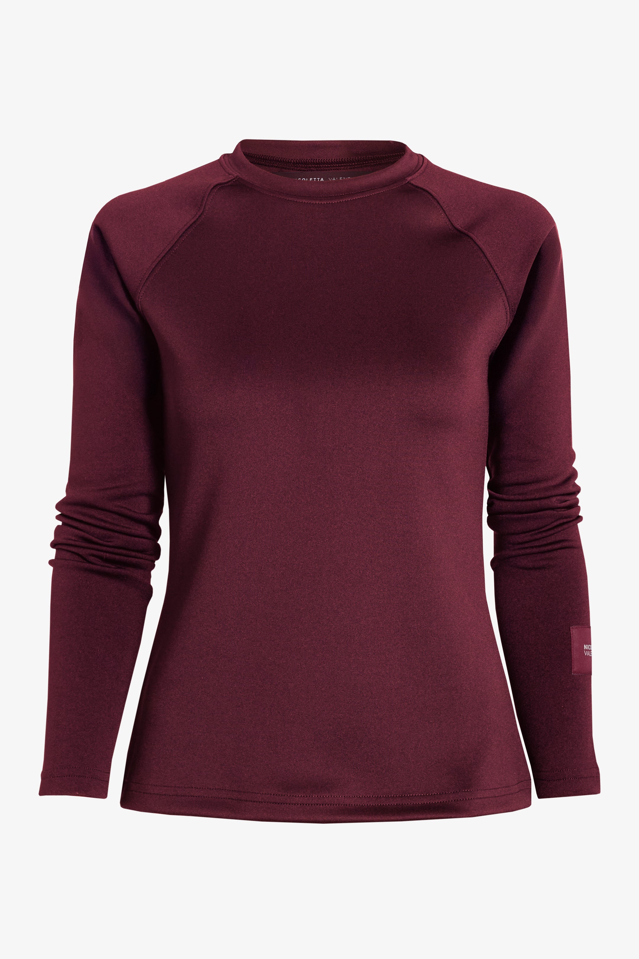 Polera St Moritz burdeo