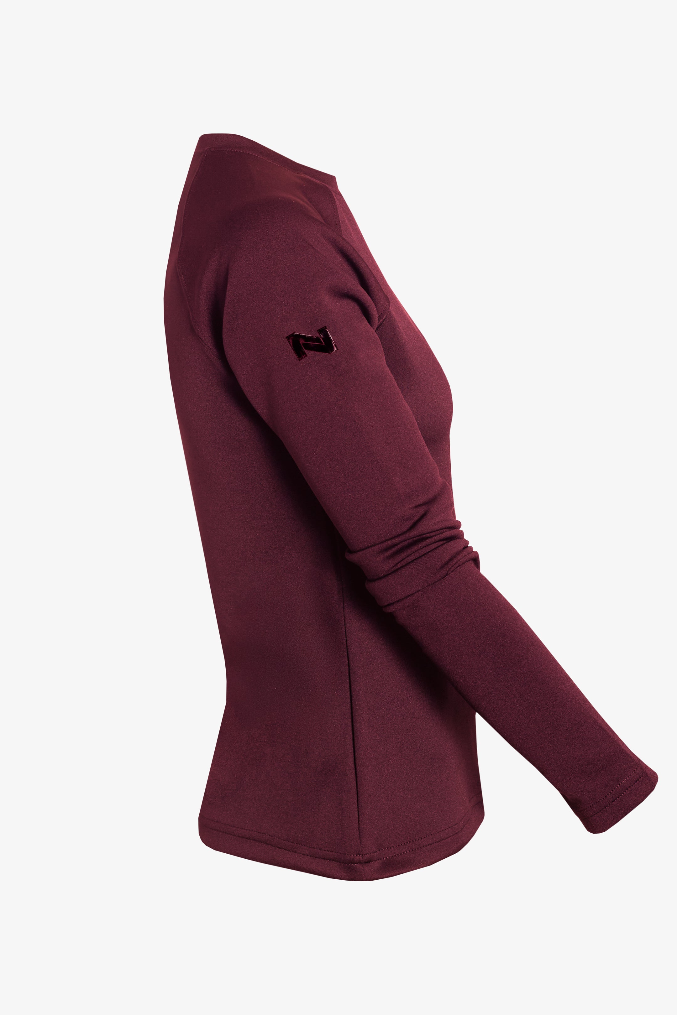 Polera St Moritz burdeo