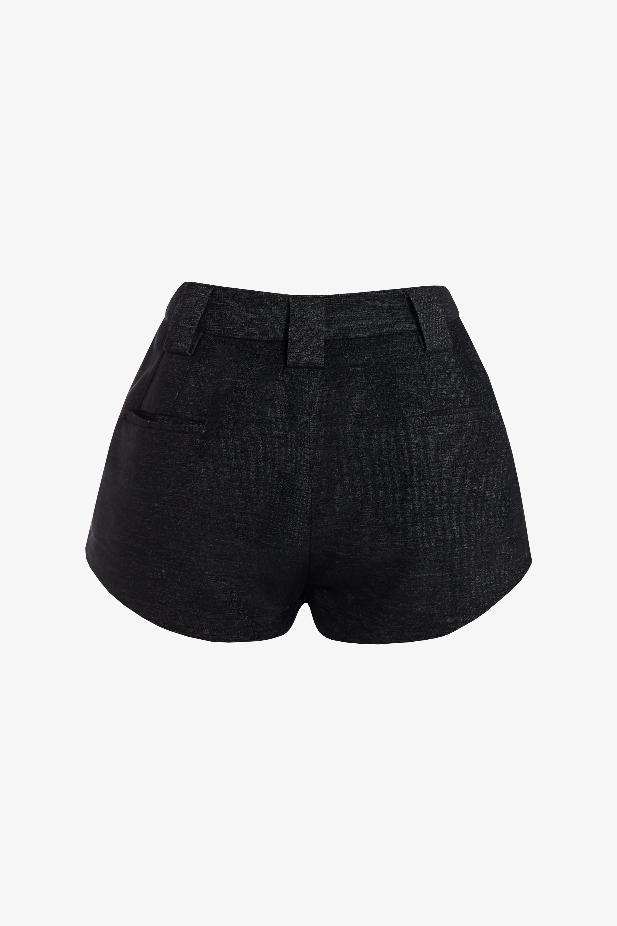 Short esterlina negro