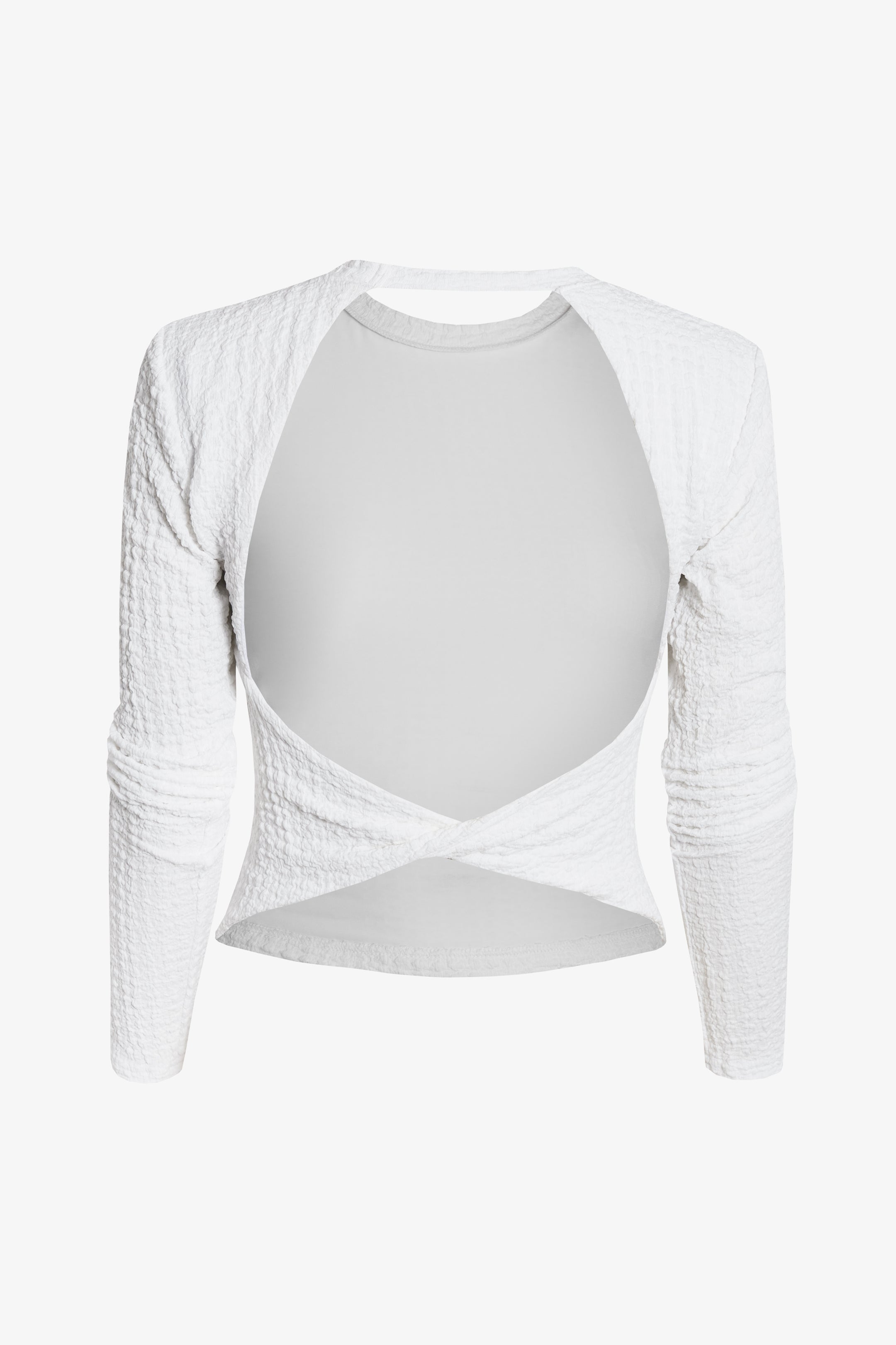 Polera Pop Corn Blanca
