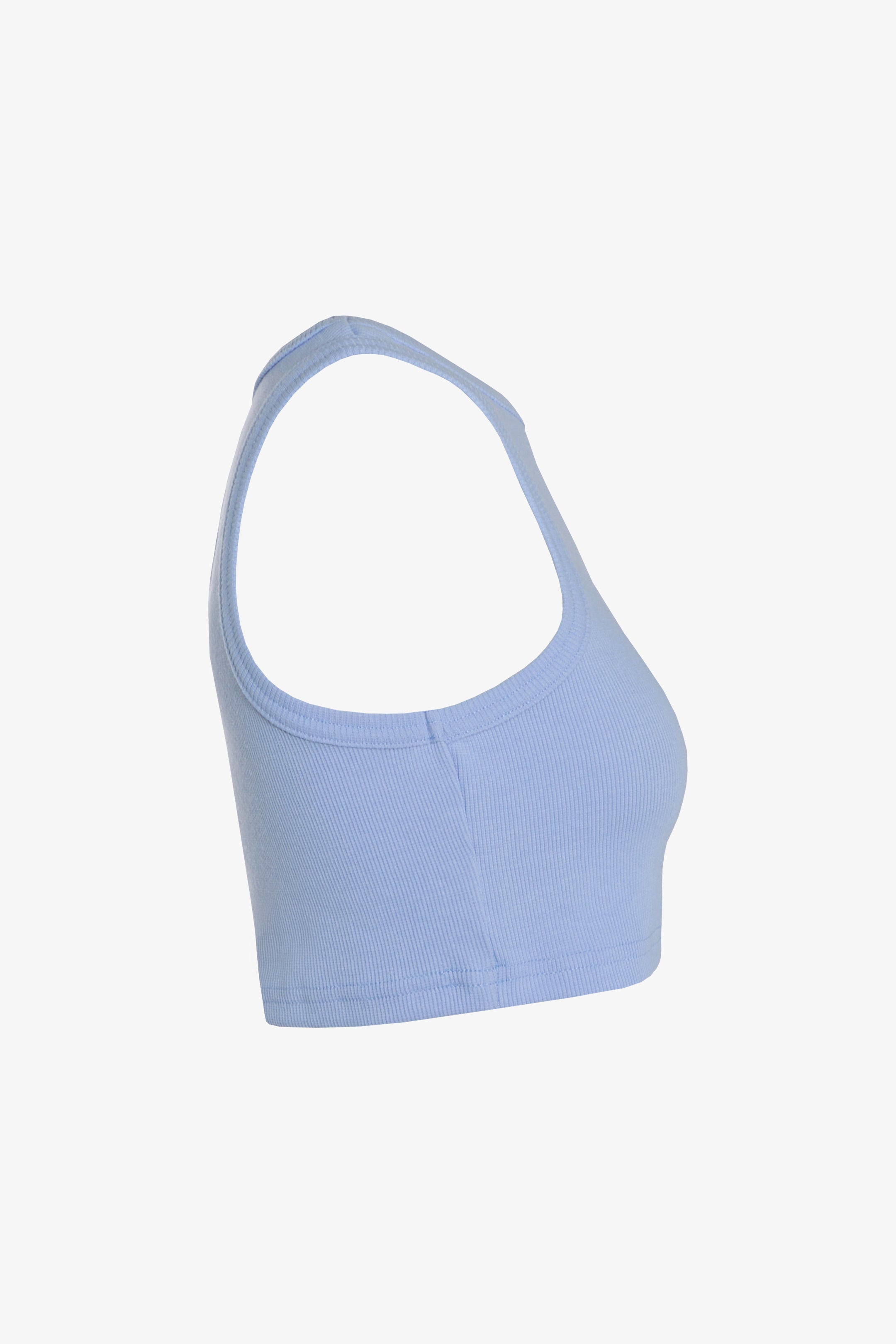 Crop top santorini celeste