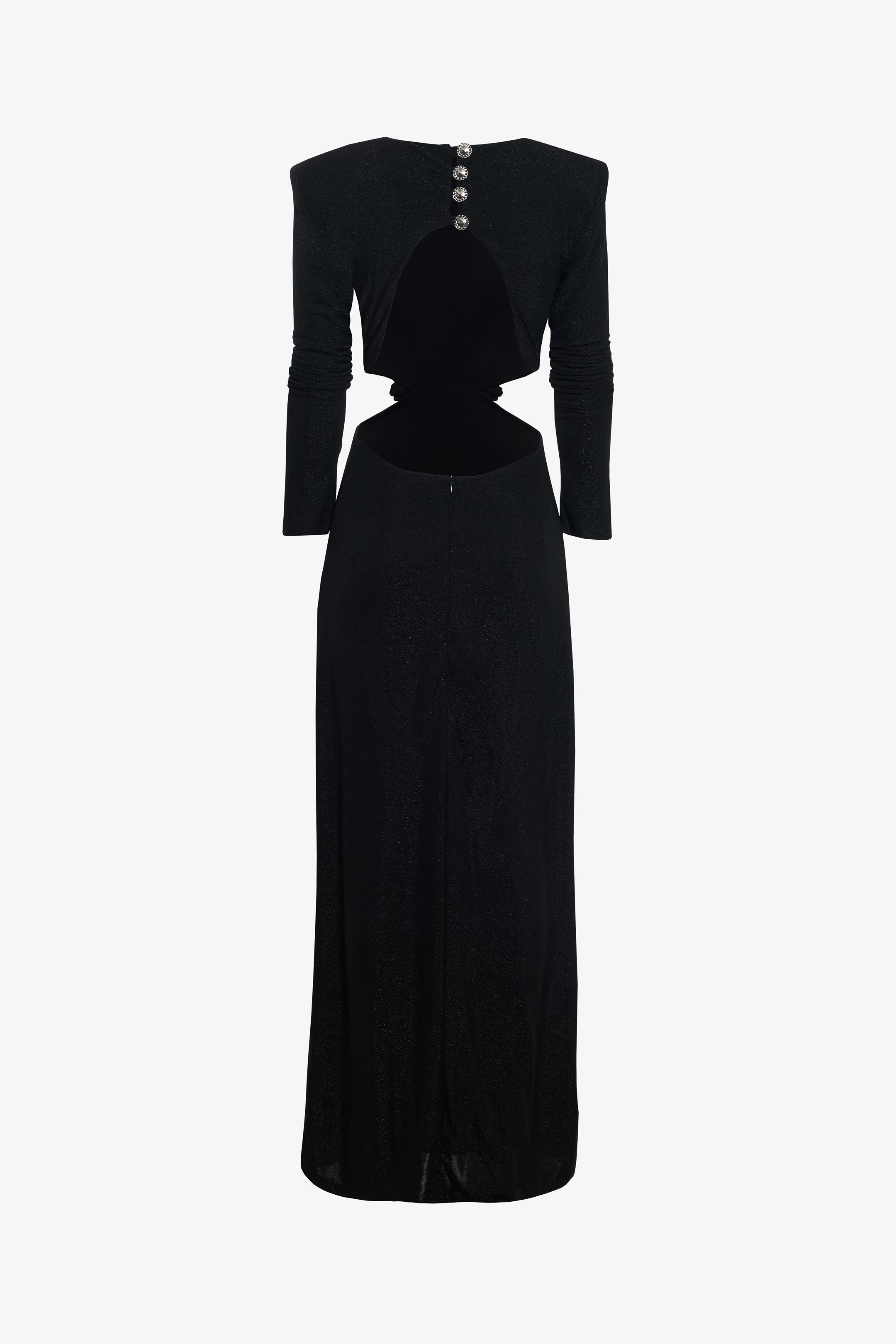 Vestido La orquidea negro