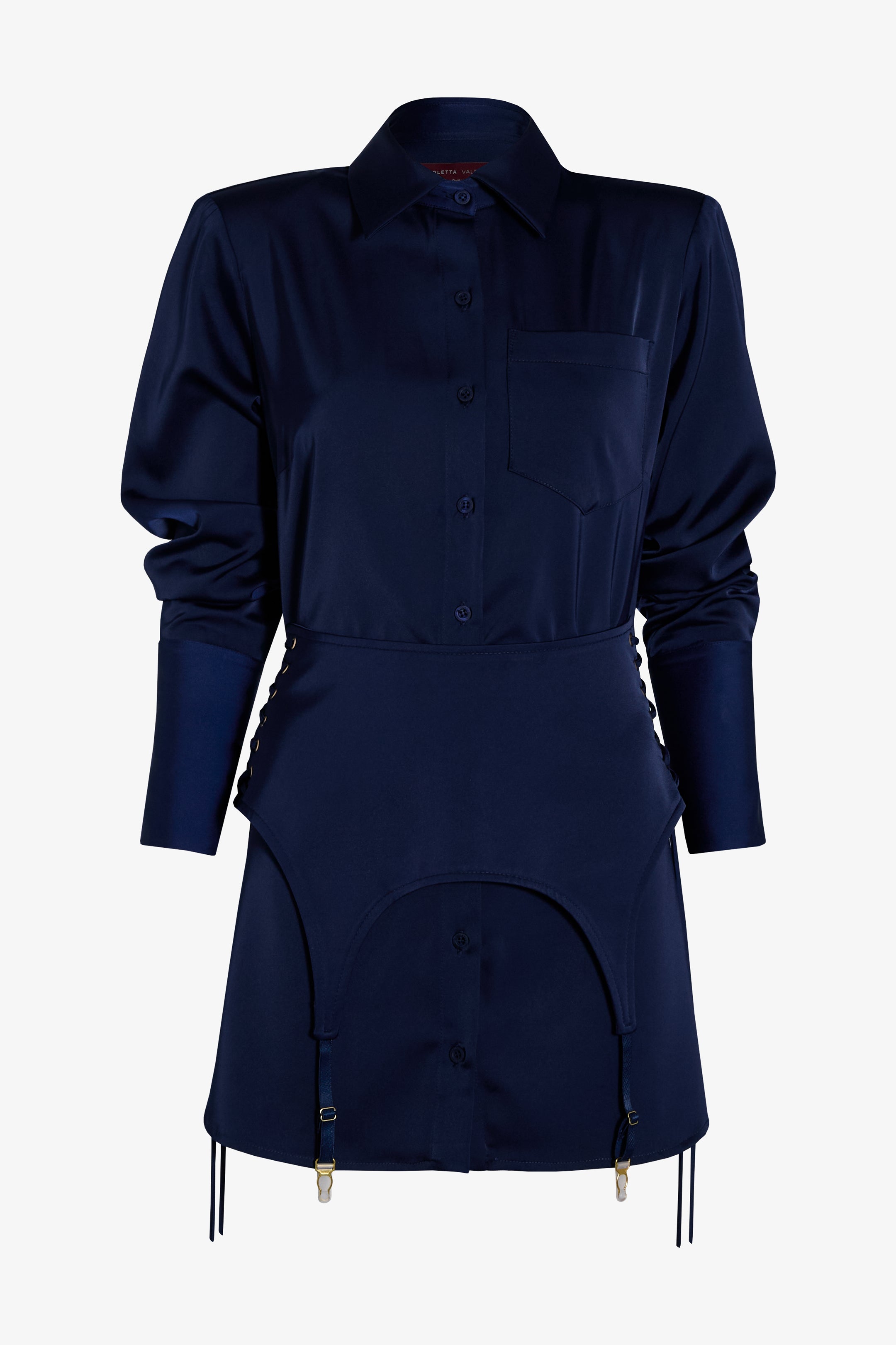 Set Lencerie azul