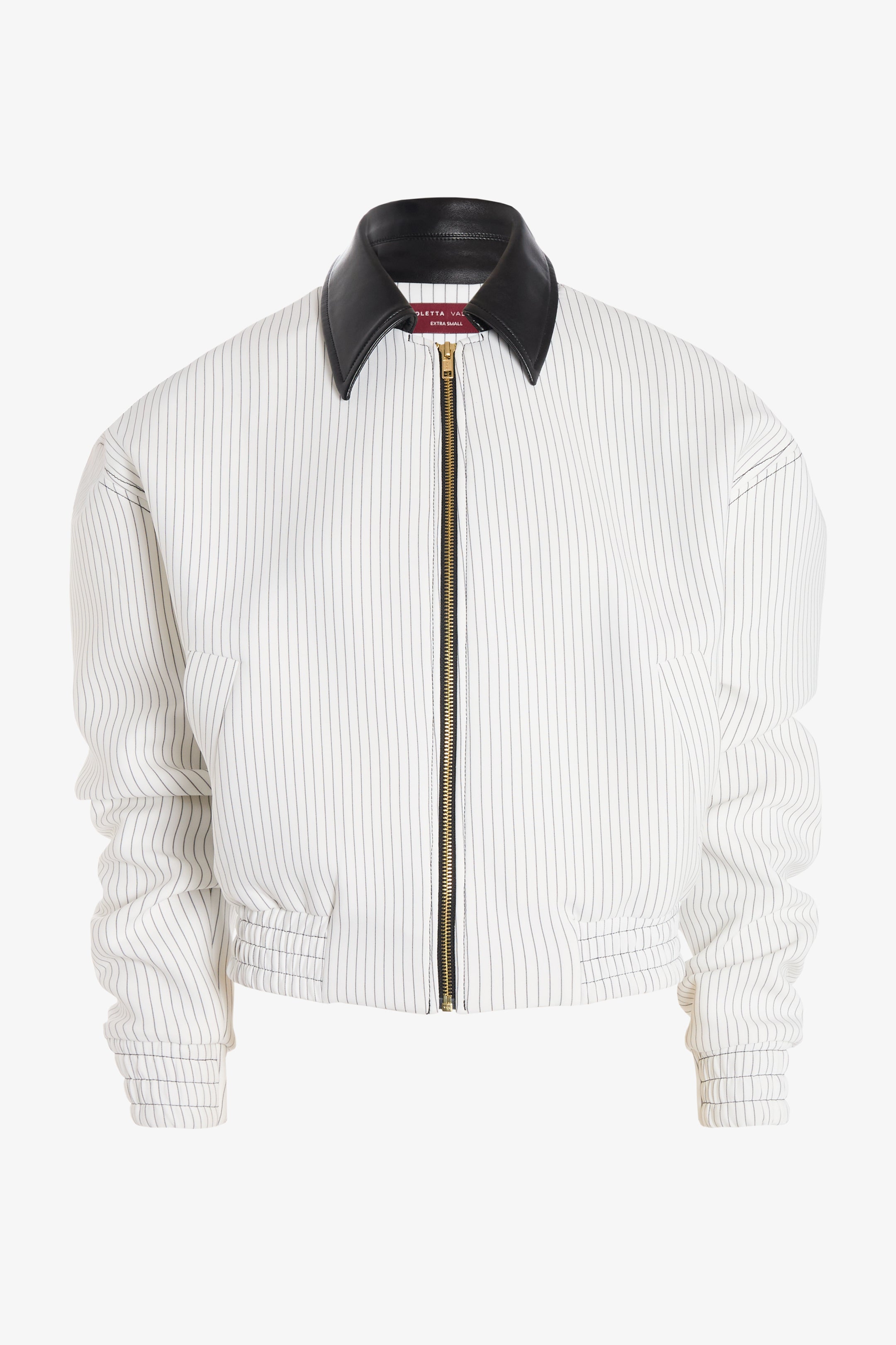 Bomber white to white