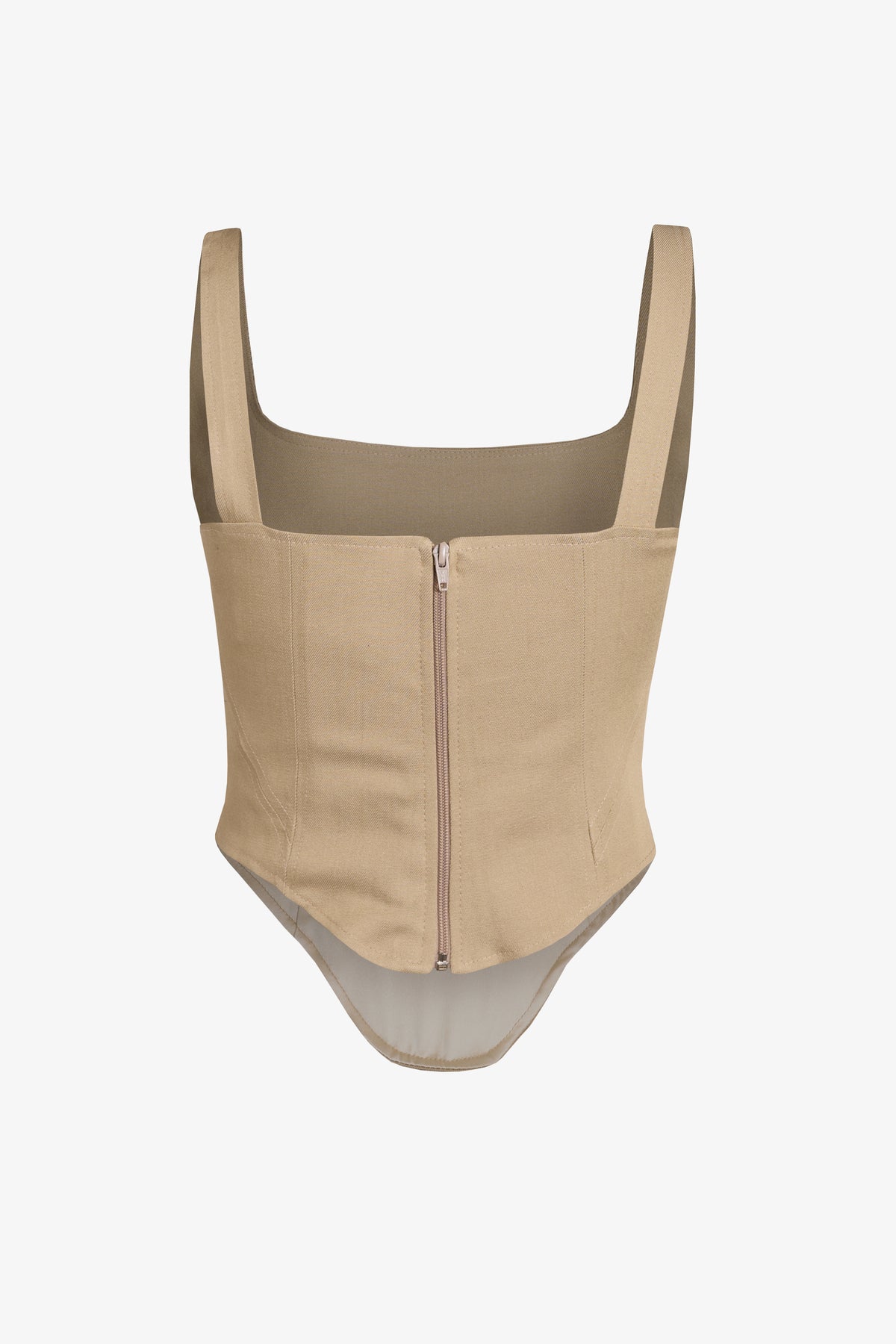 Top Bombe beige