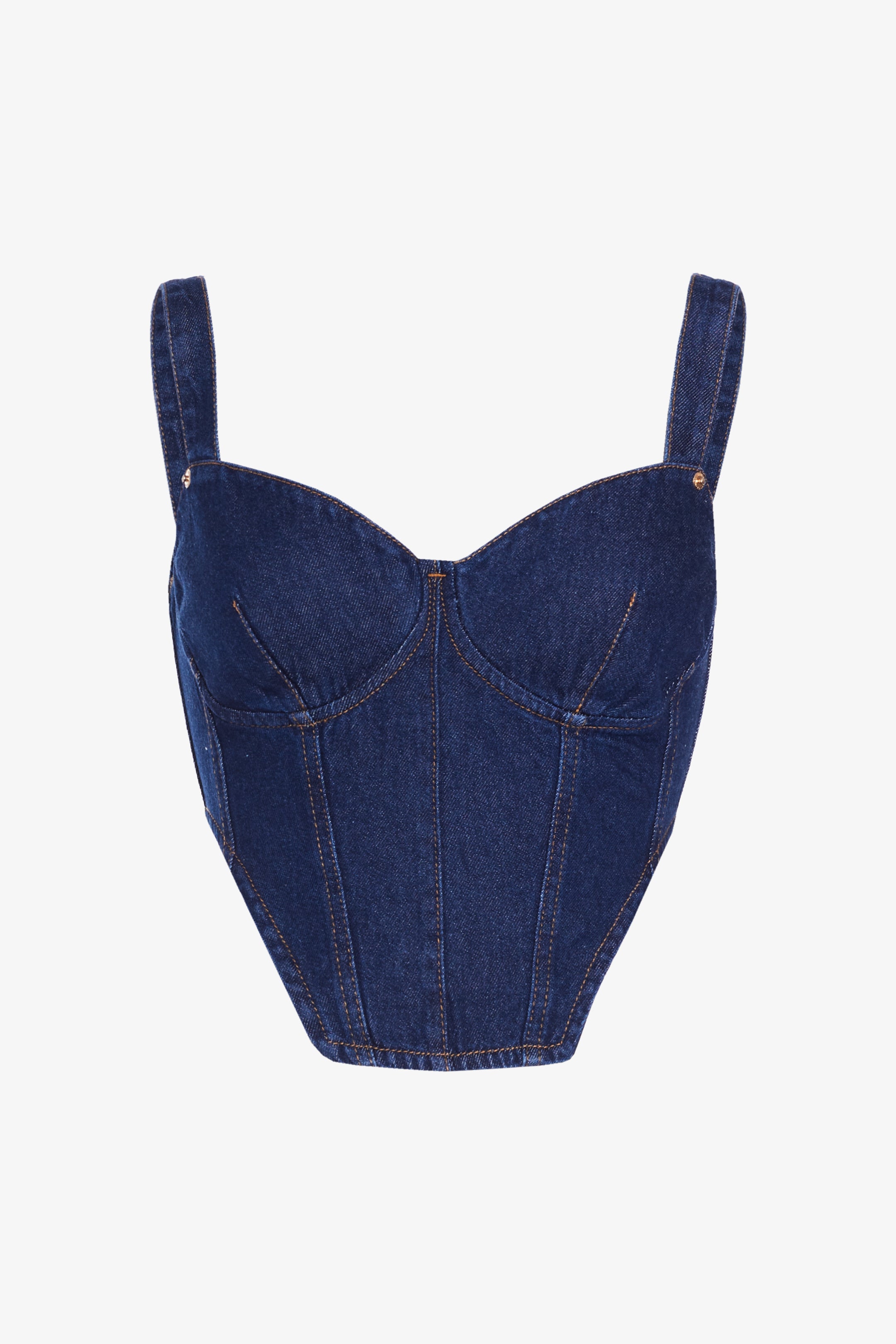 Corset Denim Azul