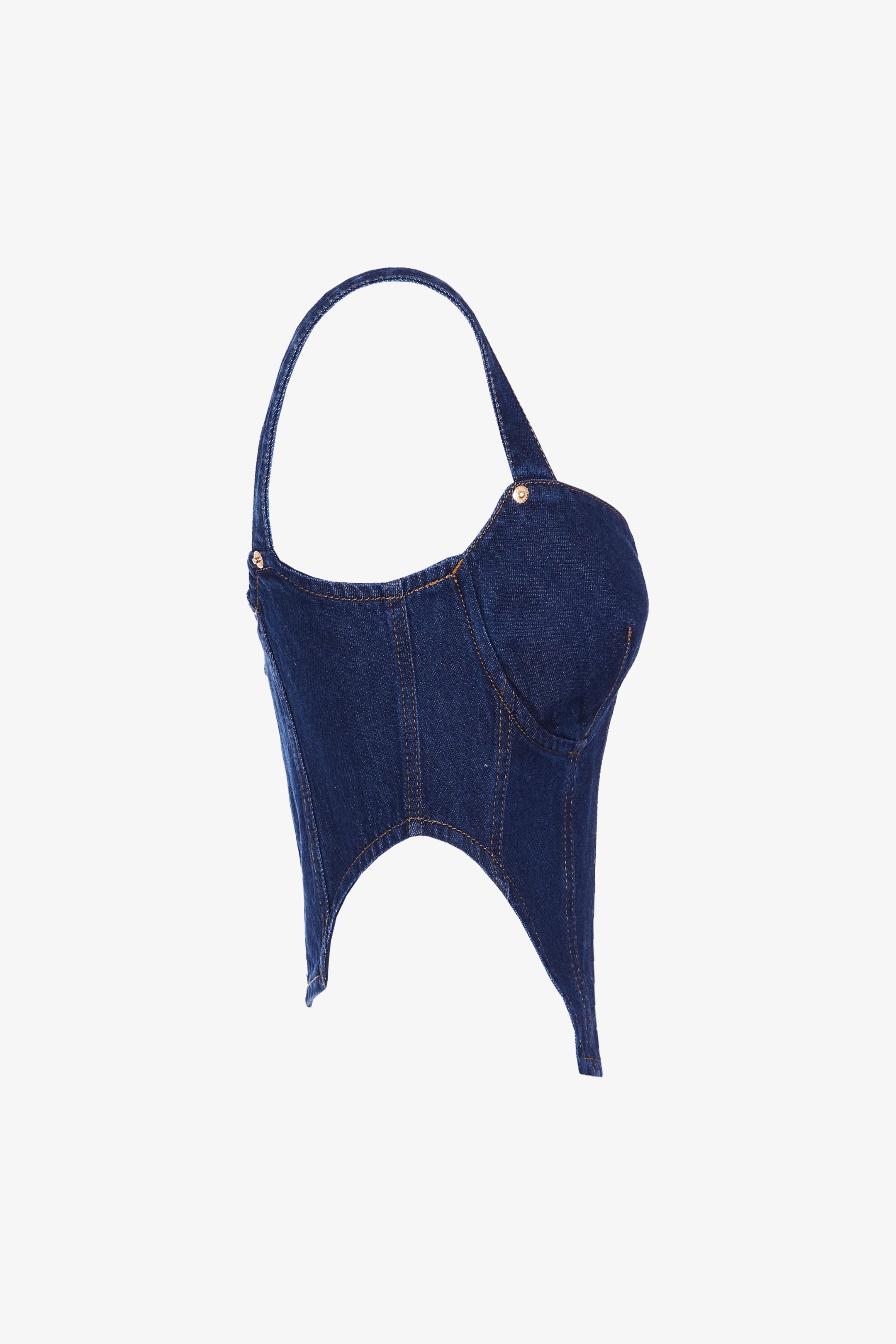 Corset Denim Azul