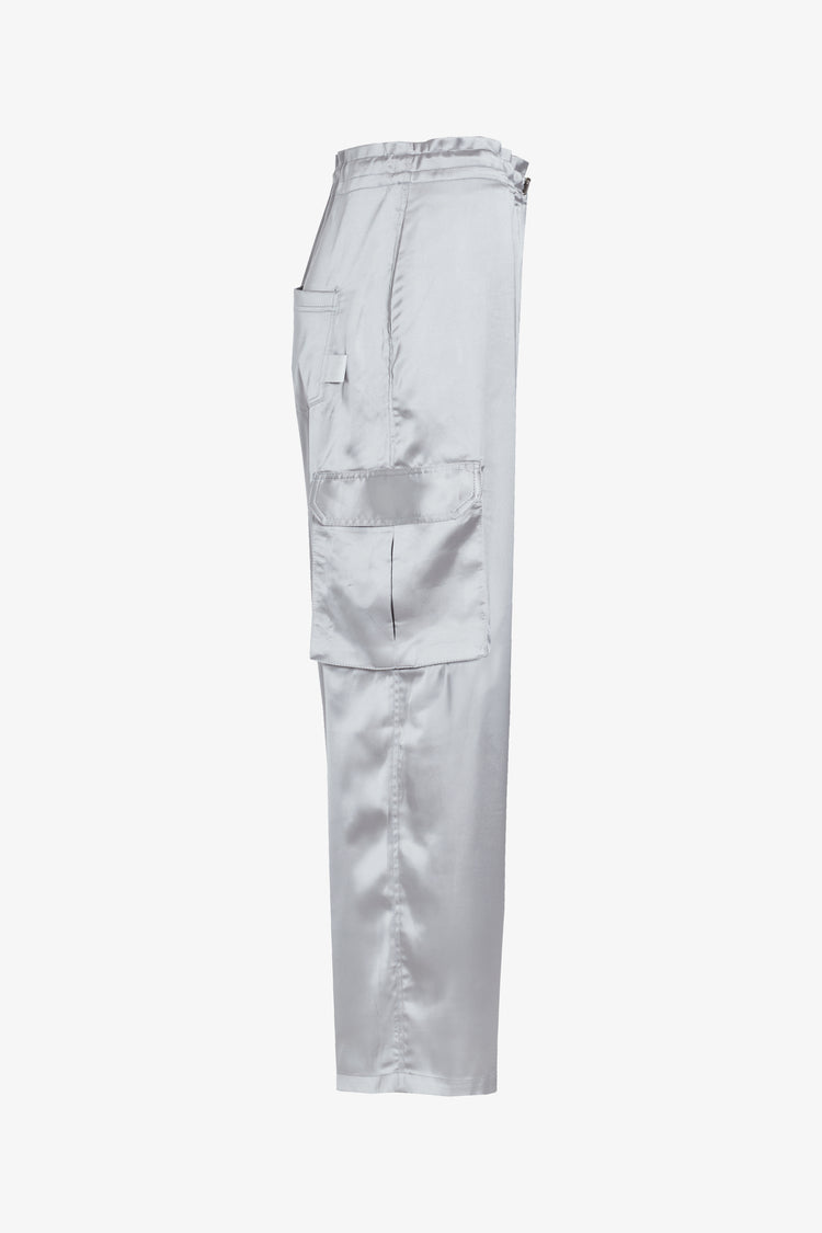 Pantalon Cargo Plata