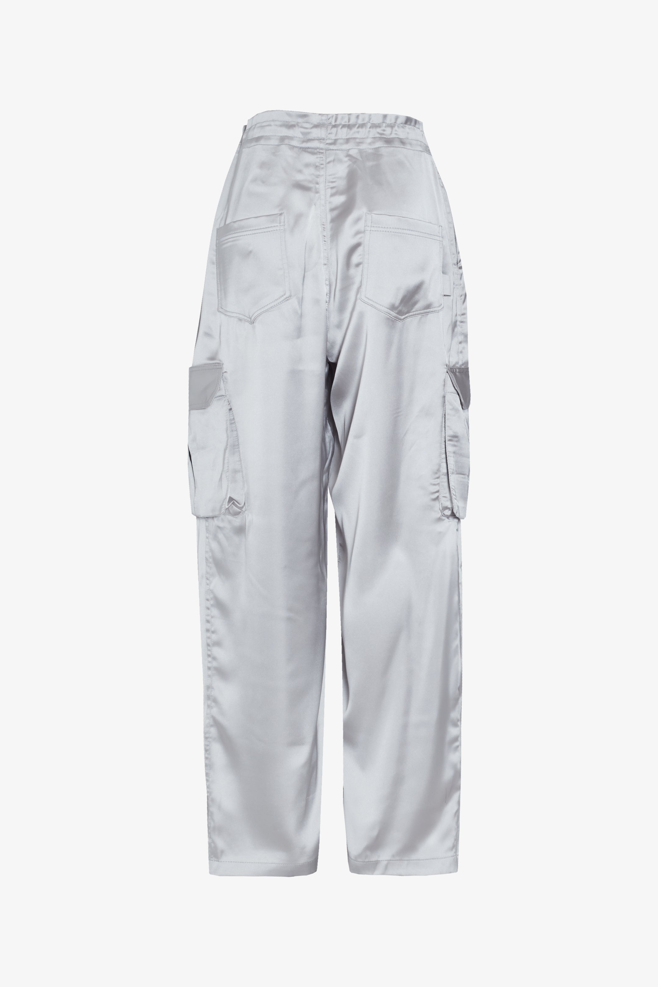 Silver Cargo Pants