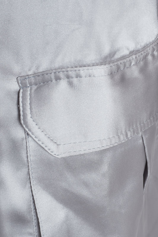 Pantalon Cargo Plata