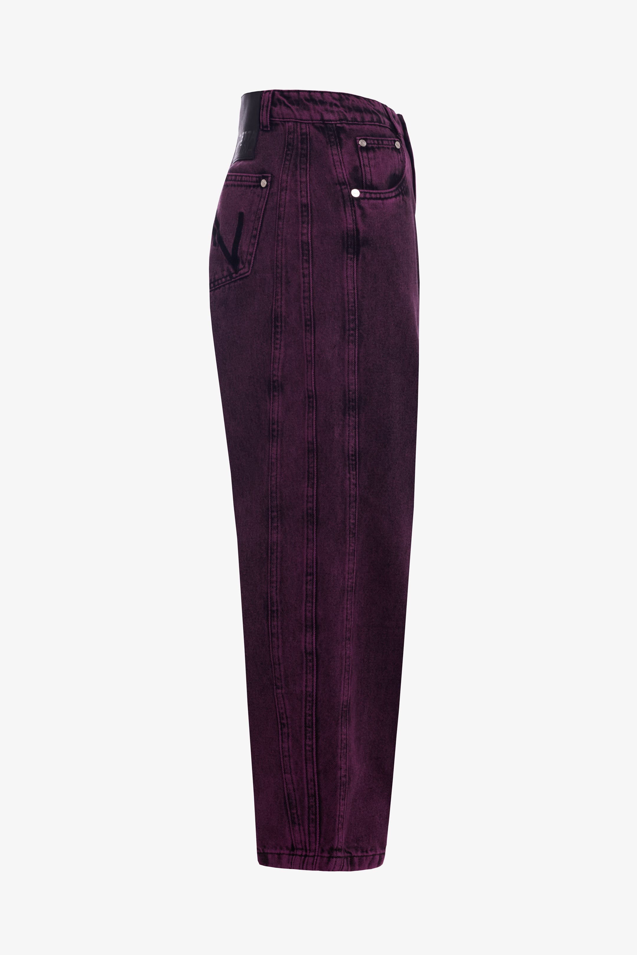 Pantalón denim brunelle purple