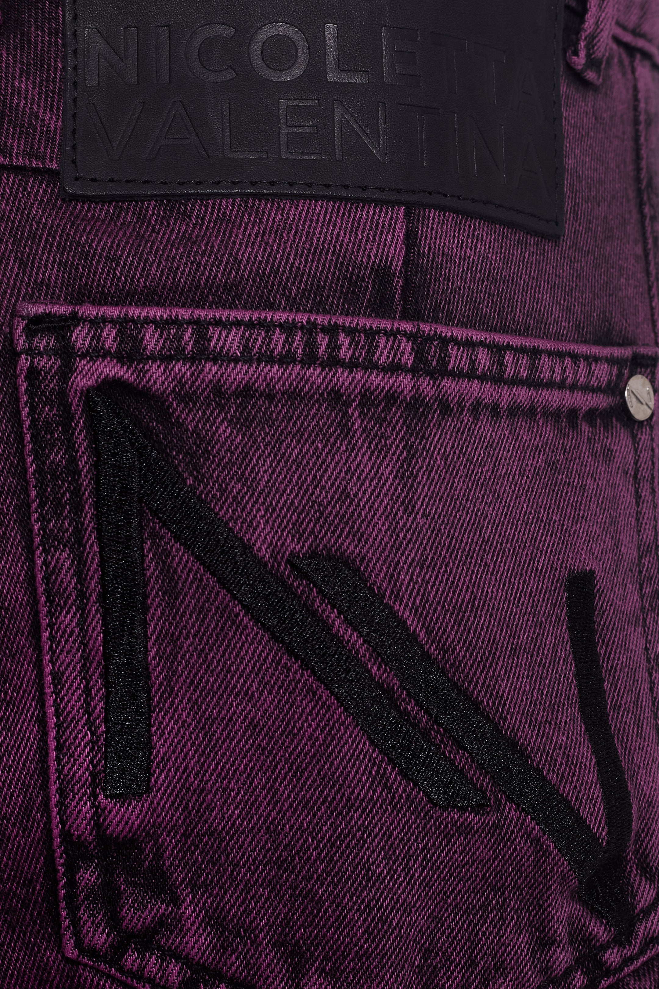 Chaqueta denim brunelle purple