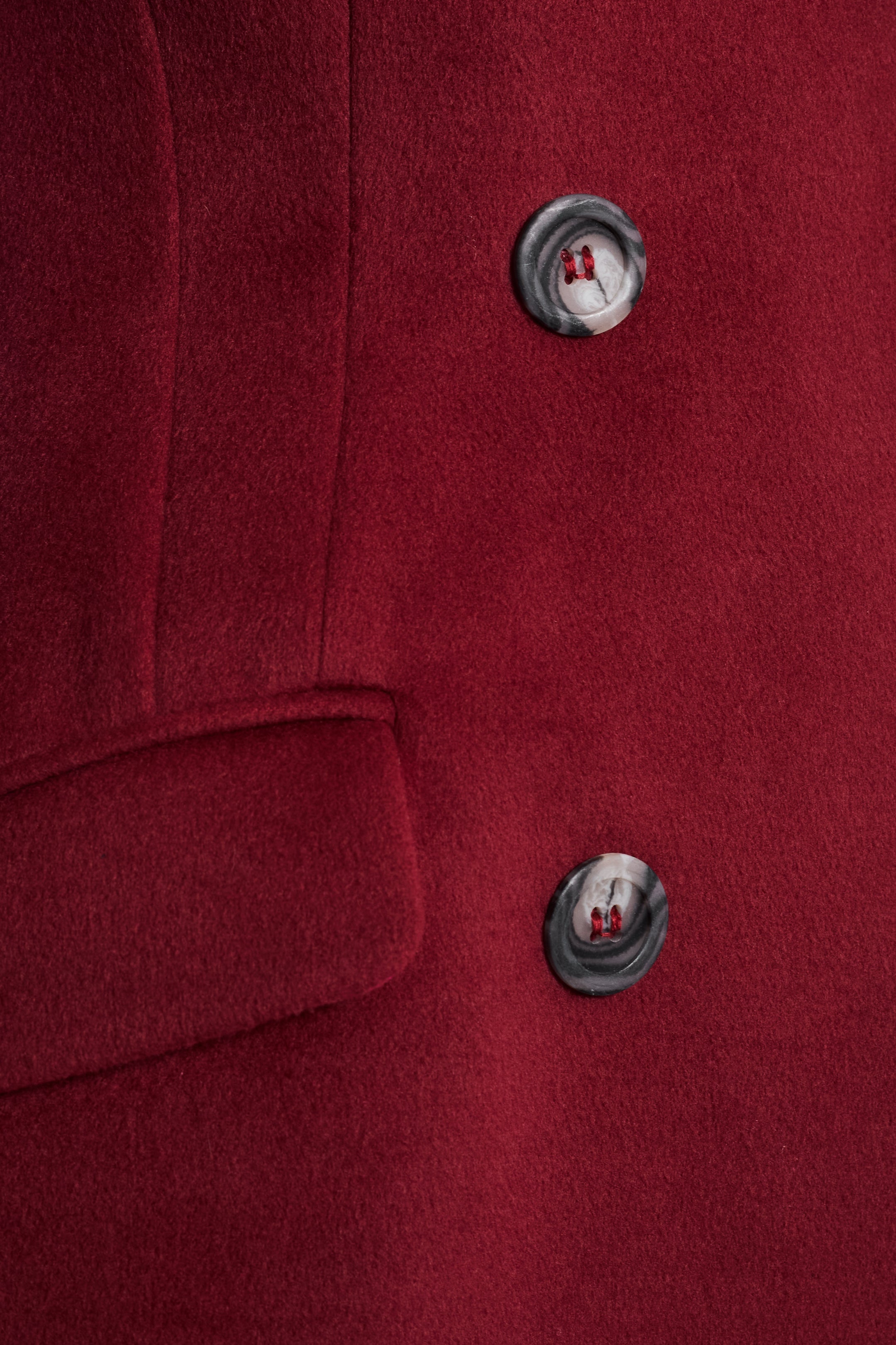 Abrigo Marie claudi cherry