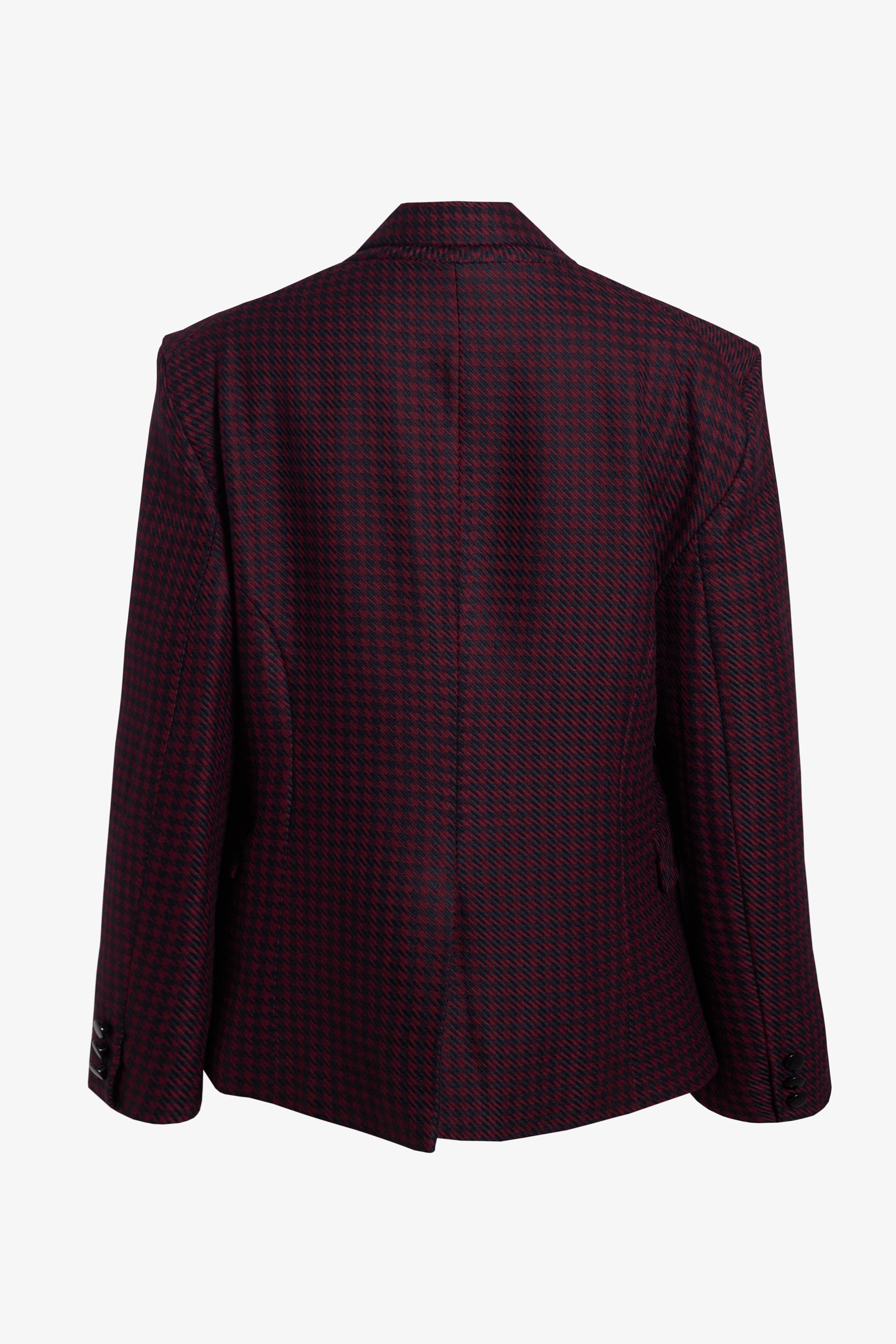 Blazer Duomo burdeo