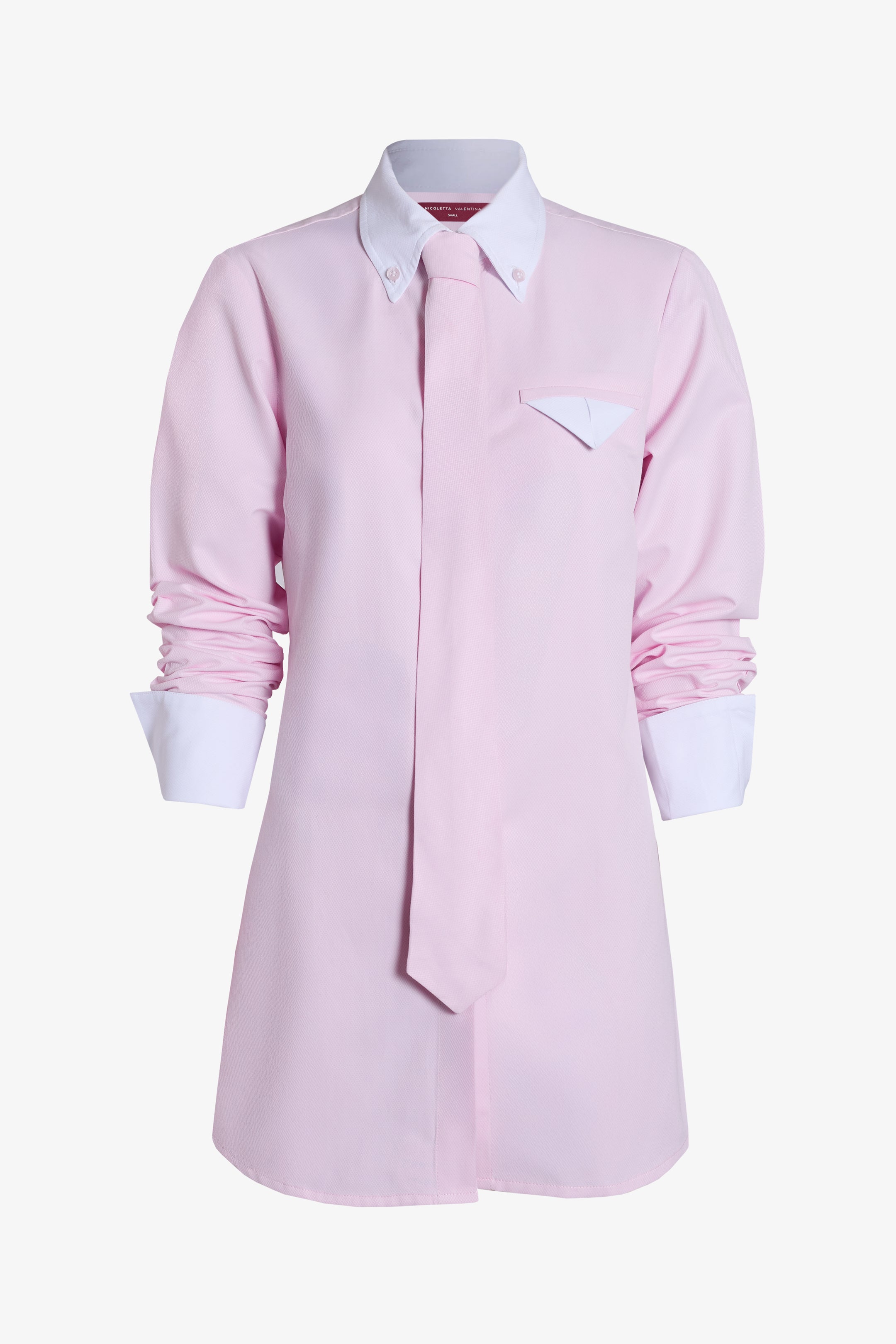 Blusa Born rosada + corbata