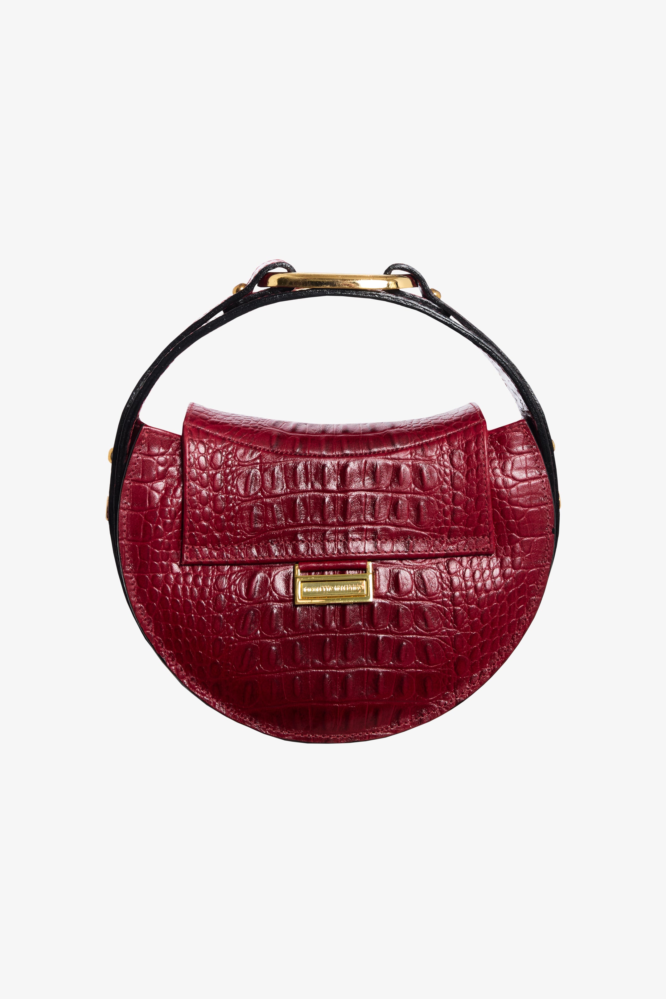 My "O" Cherry croco S