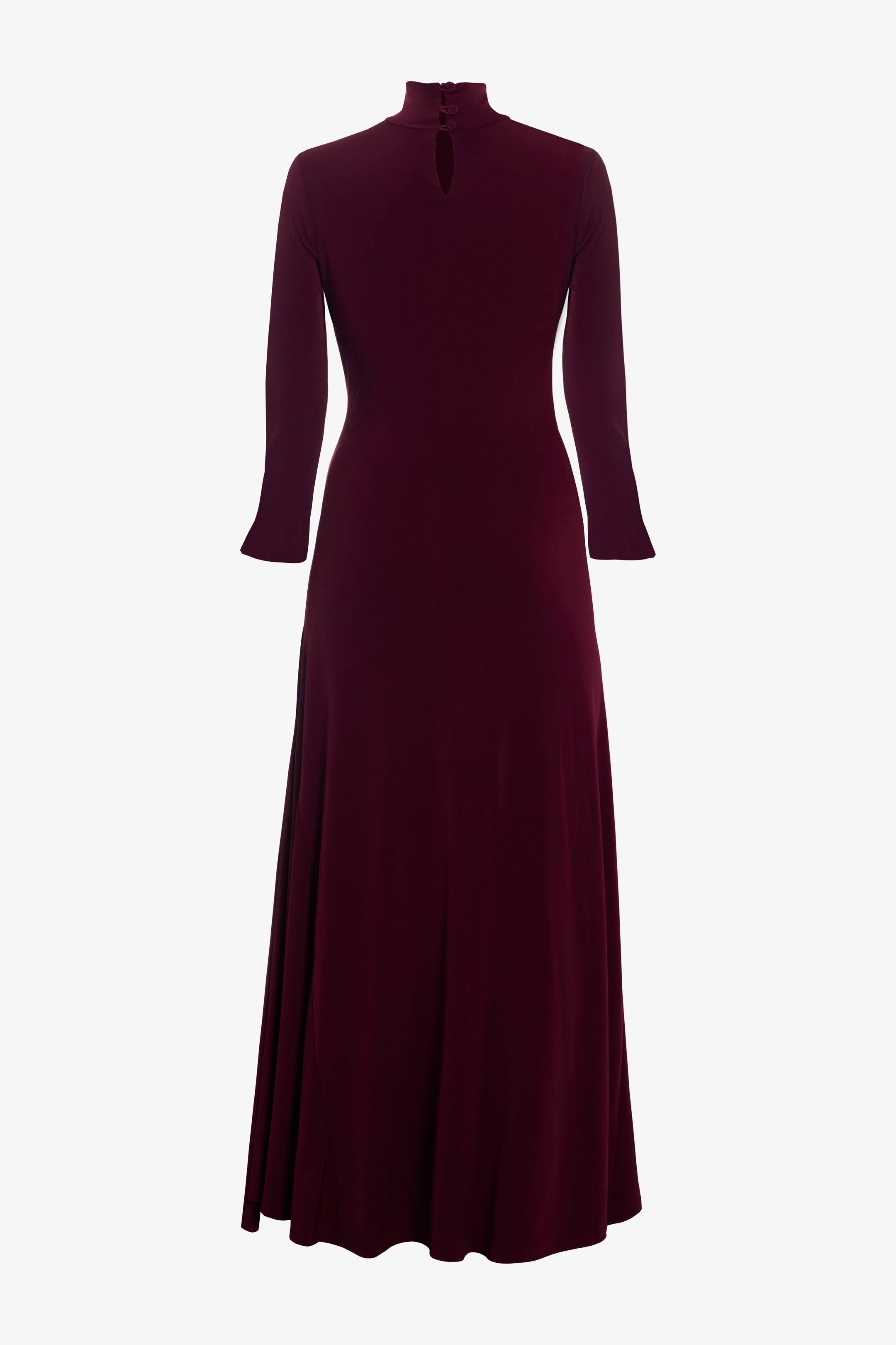 Vestido expresso burdeo