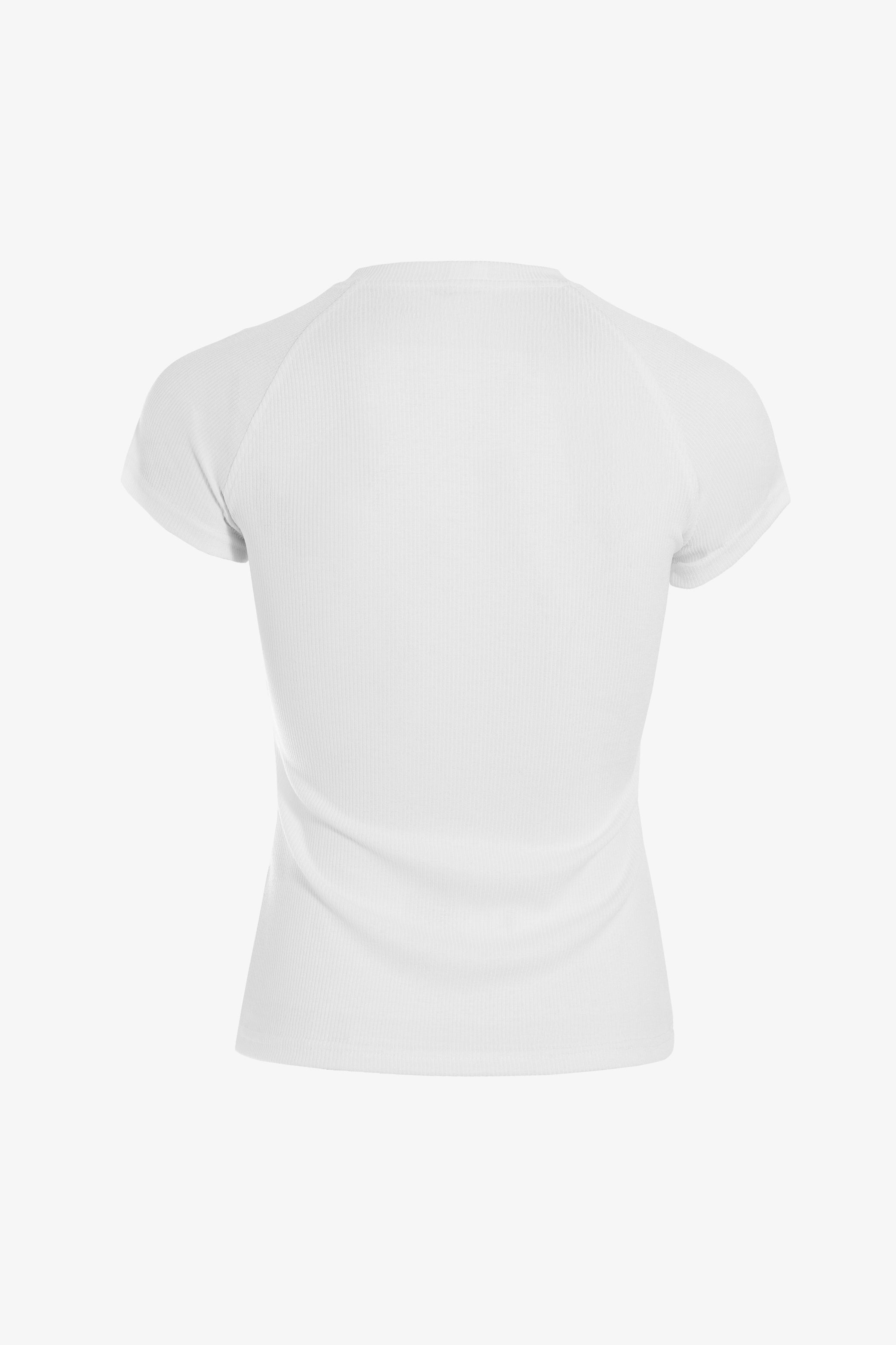 Slater White Short Sleeve T-shirt