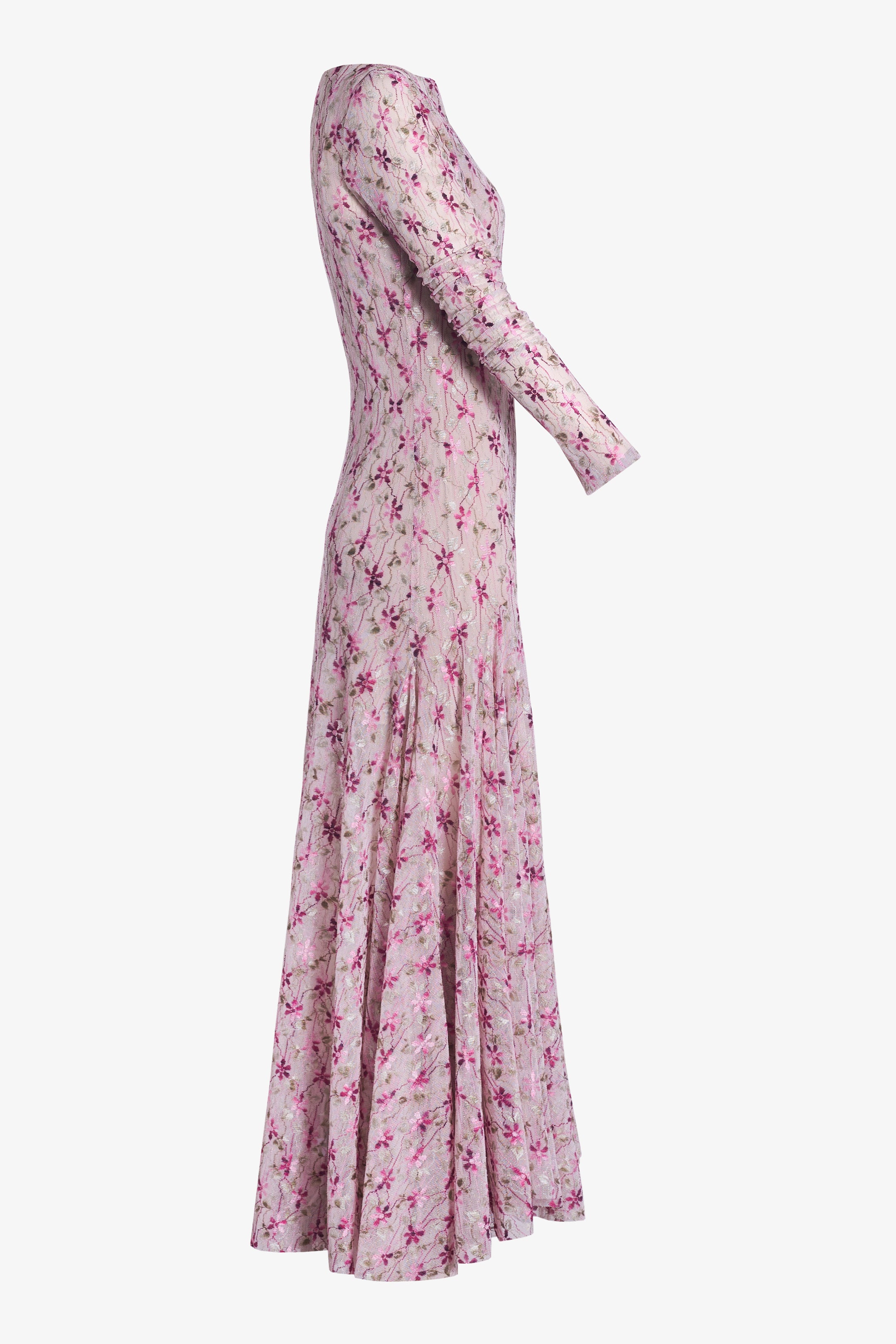 Vestido Belle rosee