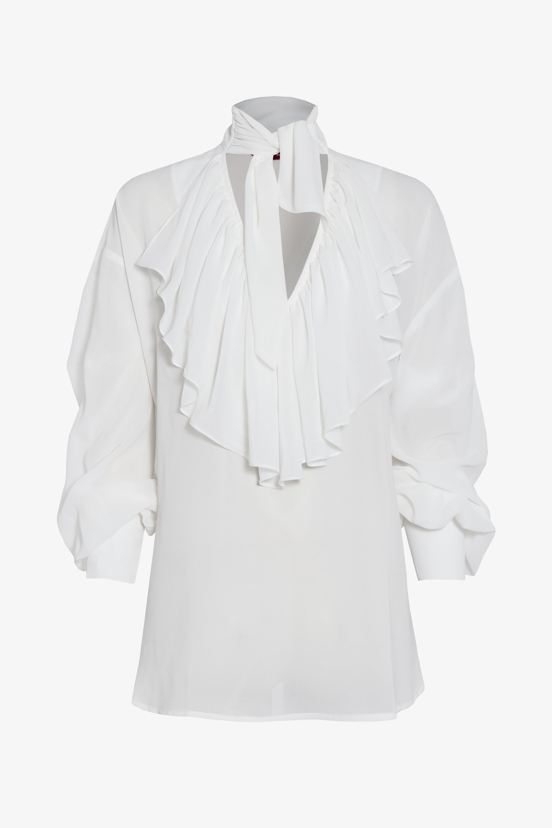 Blusa champagne blanca