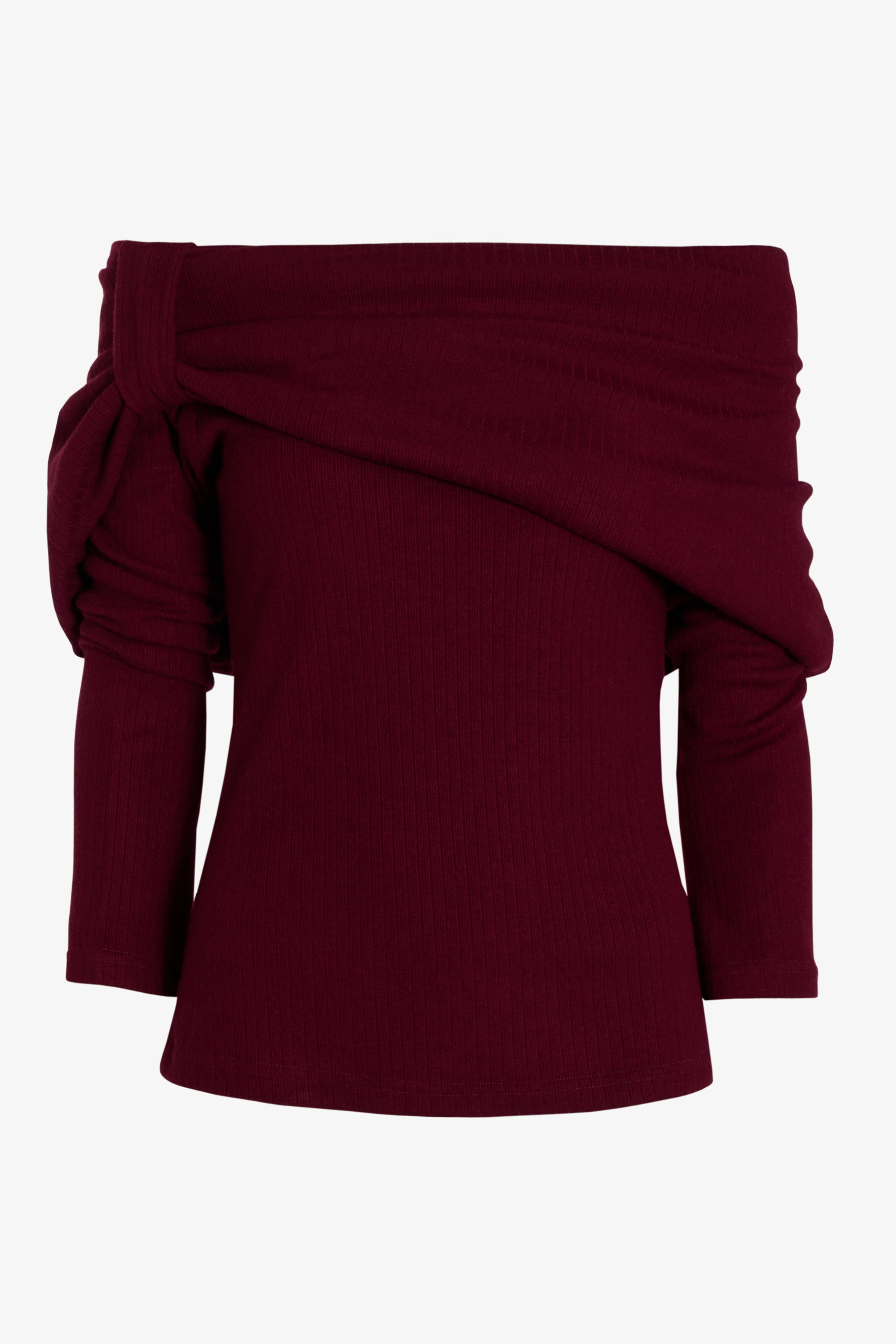 Polera Memoria burdeo
