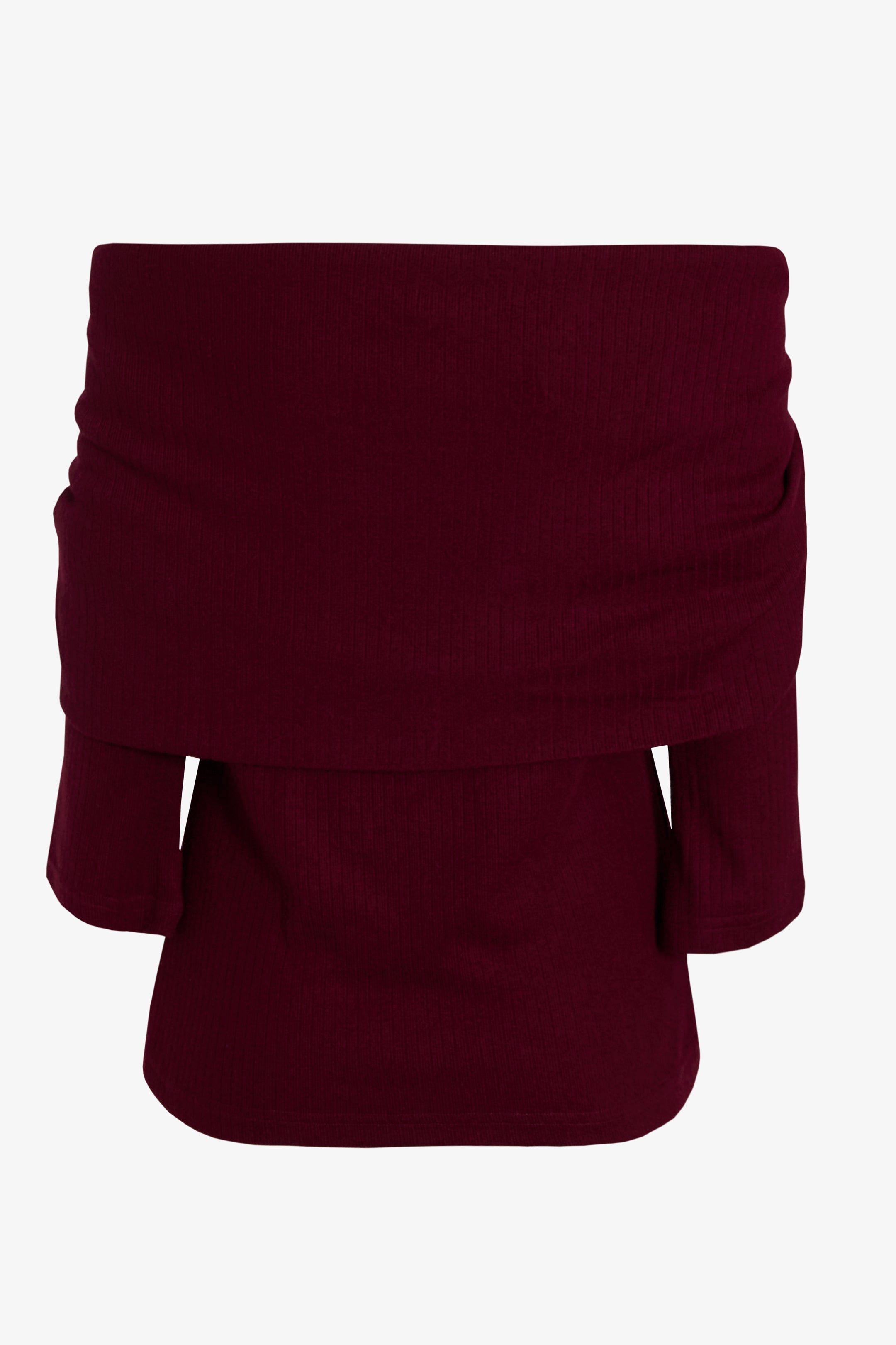 Polera Memoria burdeo