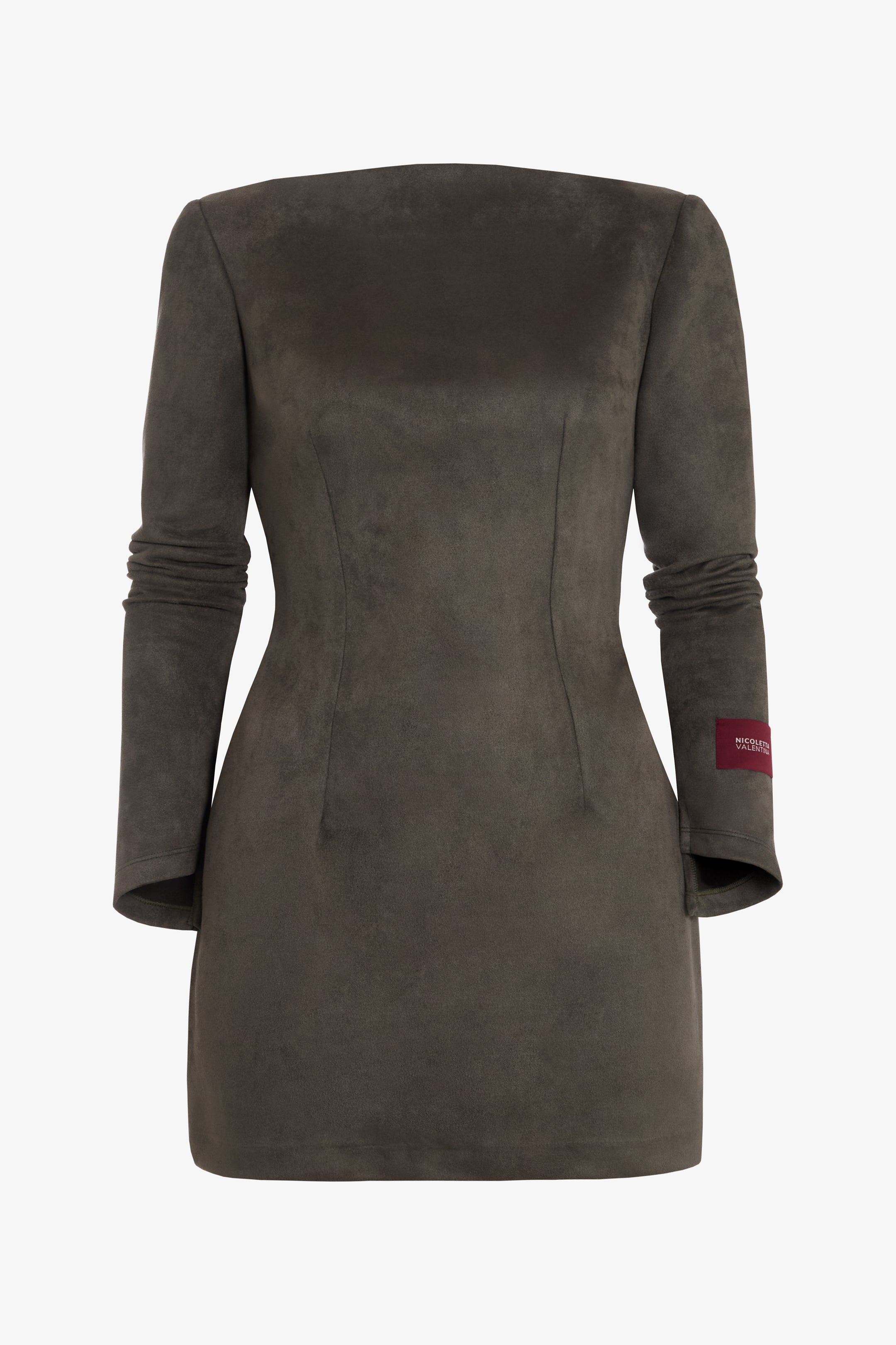 Vestido J-bond verde musgo