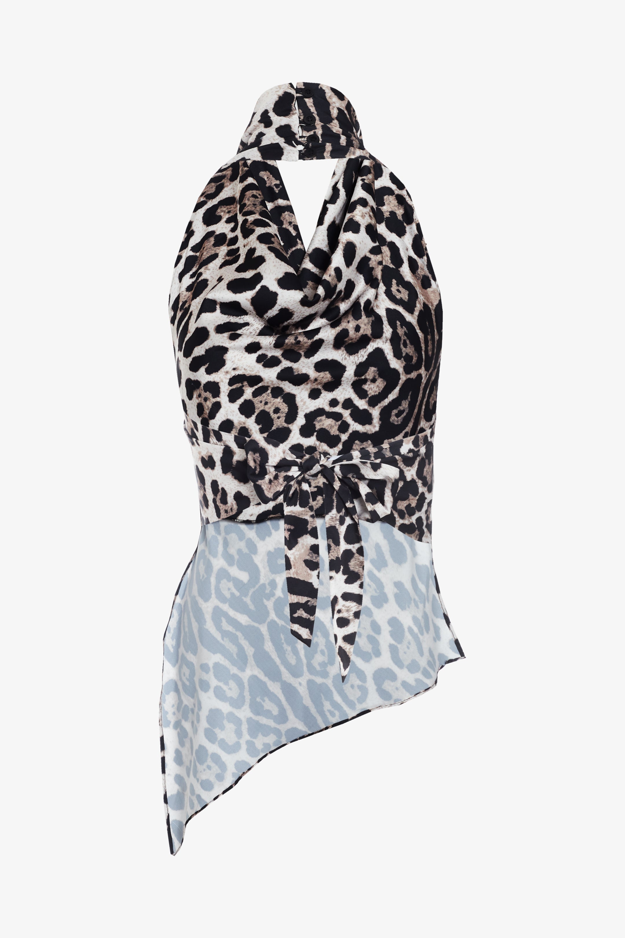 Top flat animal print