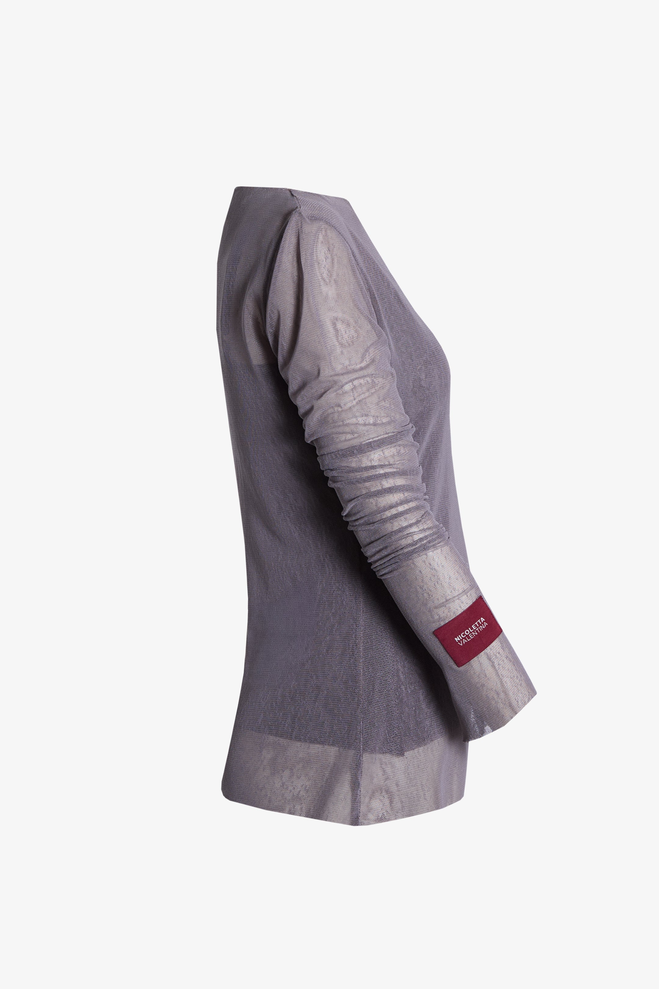 Polera rayos x lavanda