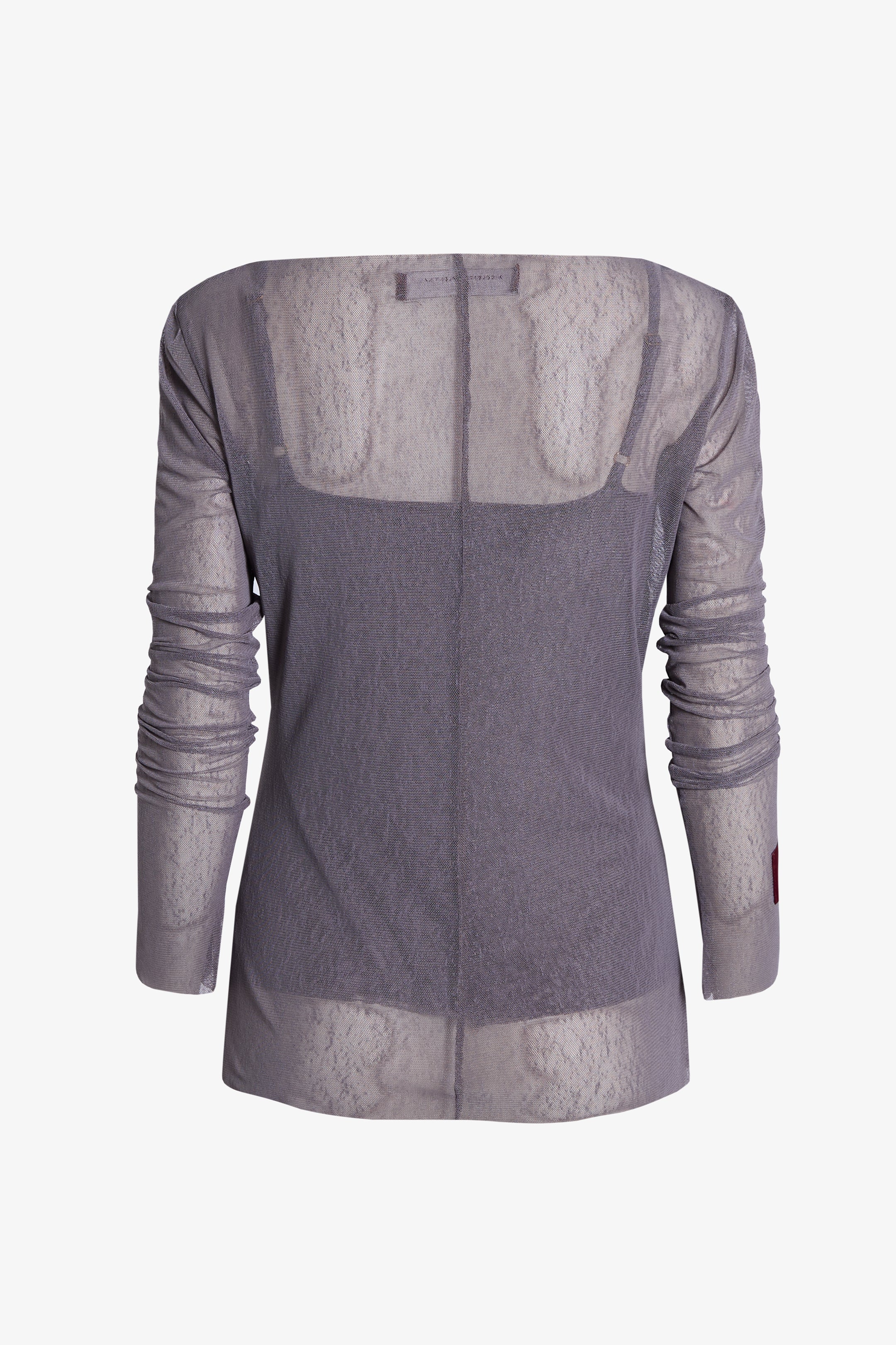 Polera rayos x lavanda