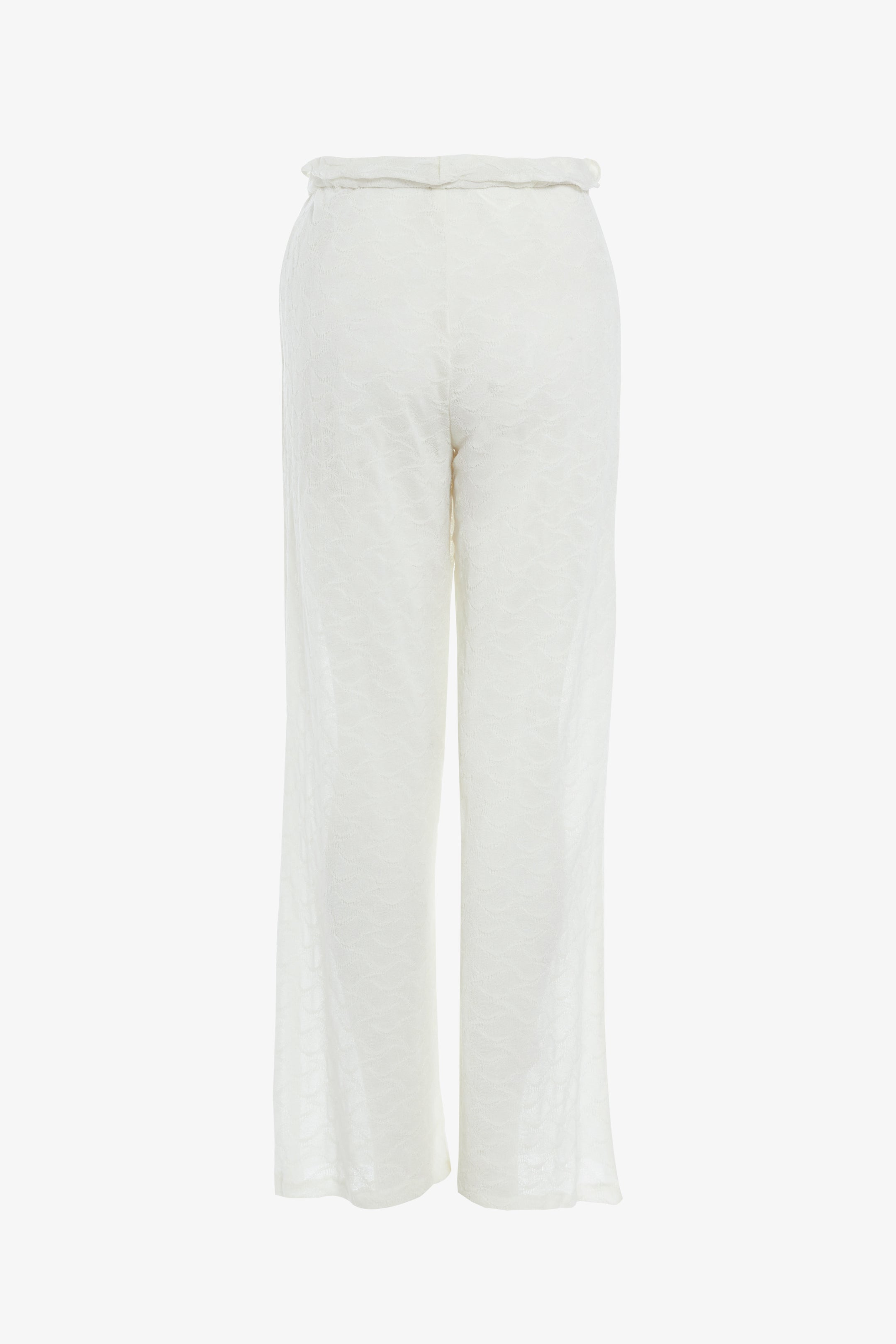 Pantalon Babydoll Blanco